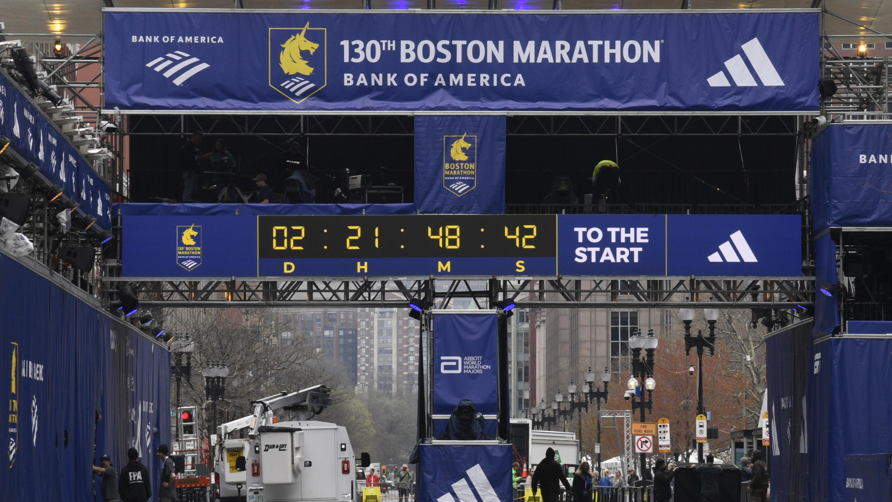 MARATHON: APR 17 130th Boston Marathon presented by Bank of America Previews