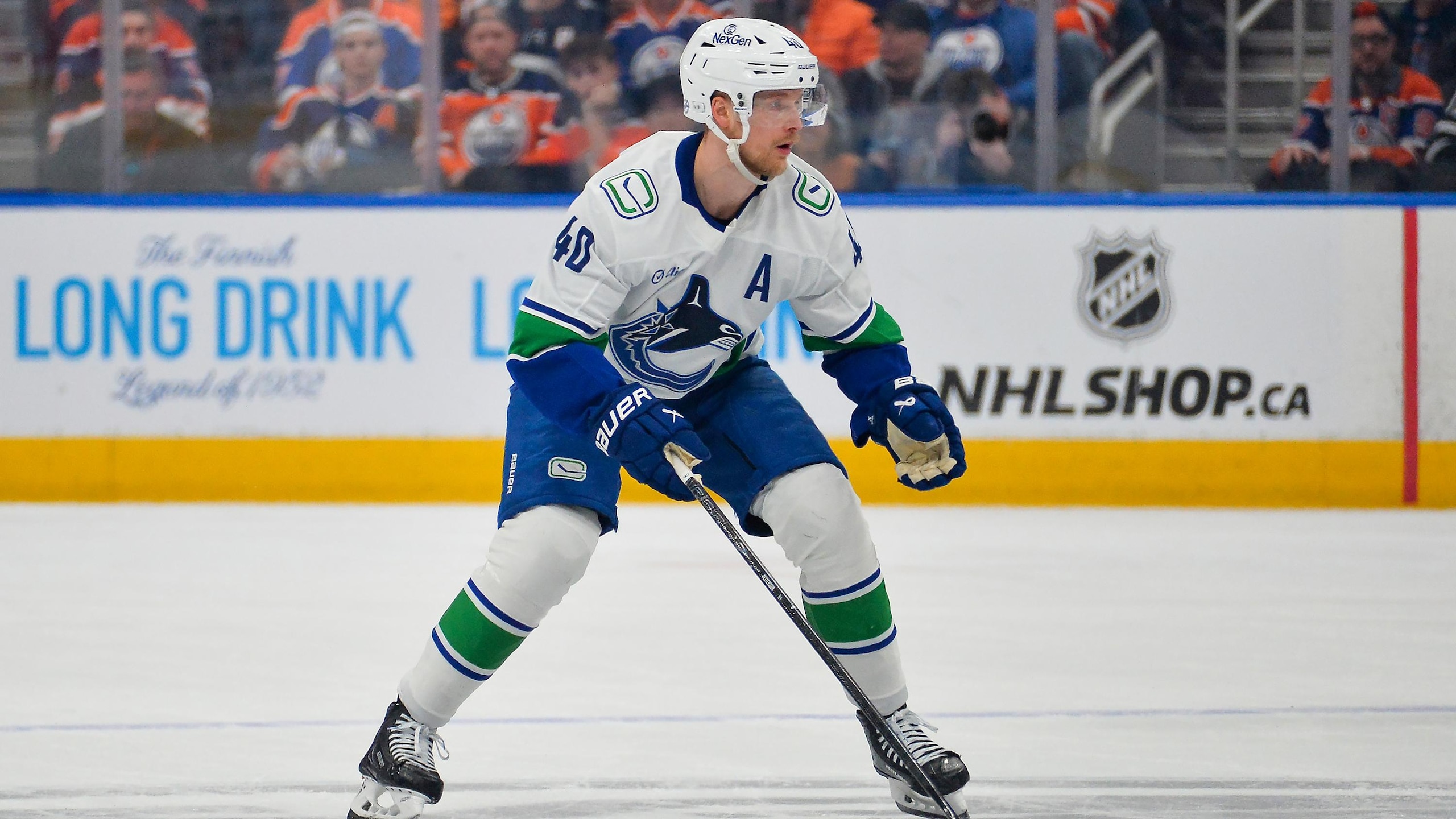 Vancouver Canucks v Edmonton Oilers Vancouver Canucks v Edmonton Oilers