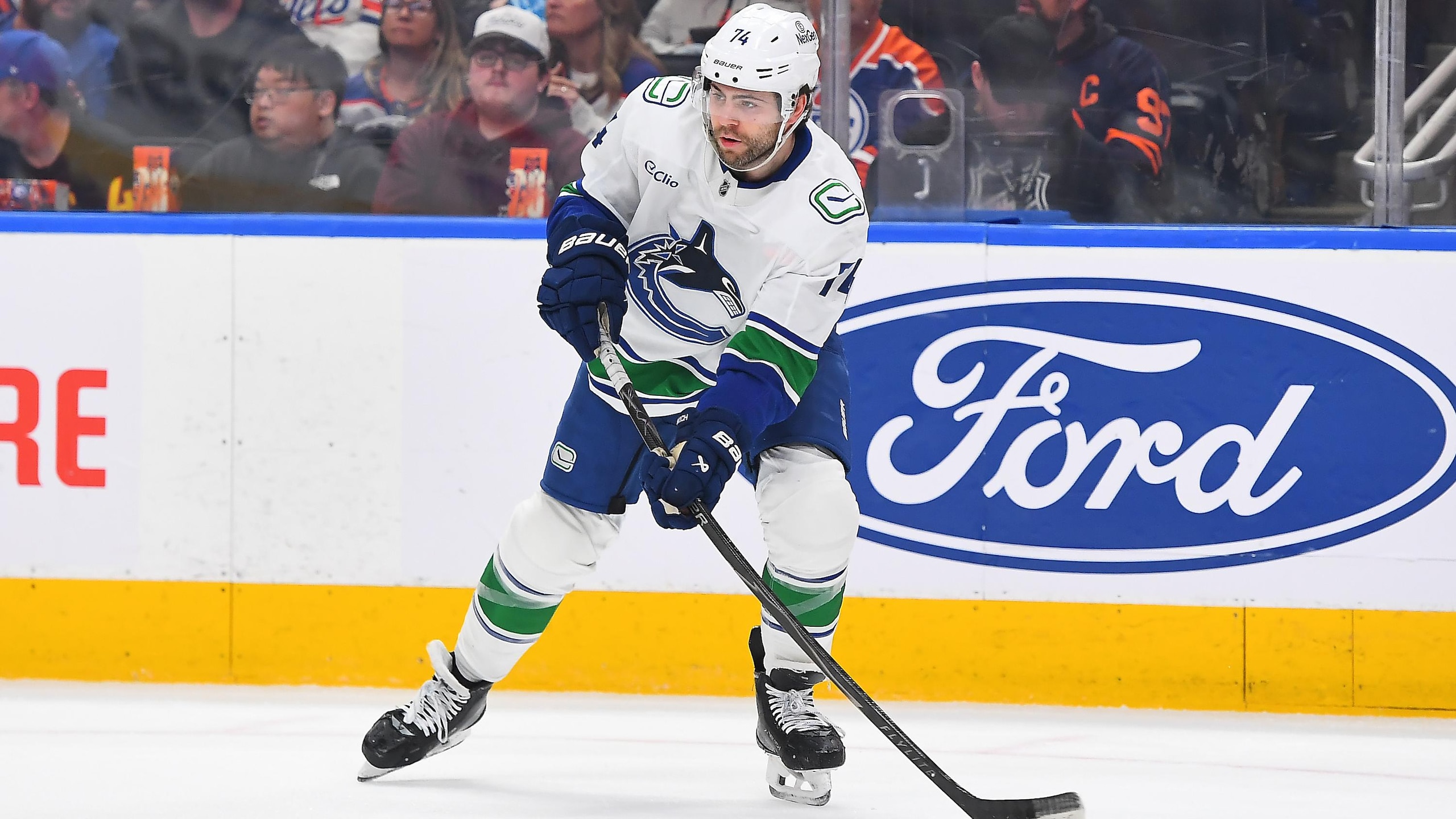 Vancouver Canucks v Edmonton Oilers Vancouver Canucks v Edmonton Oilers