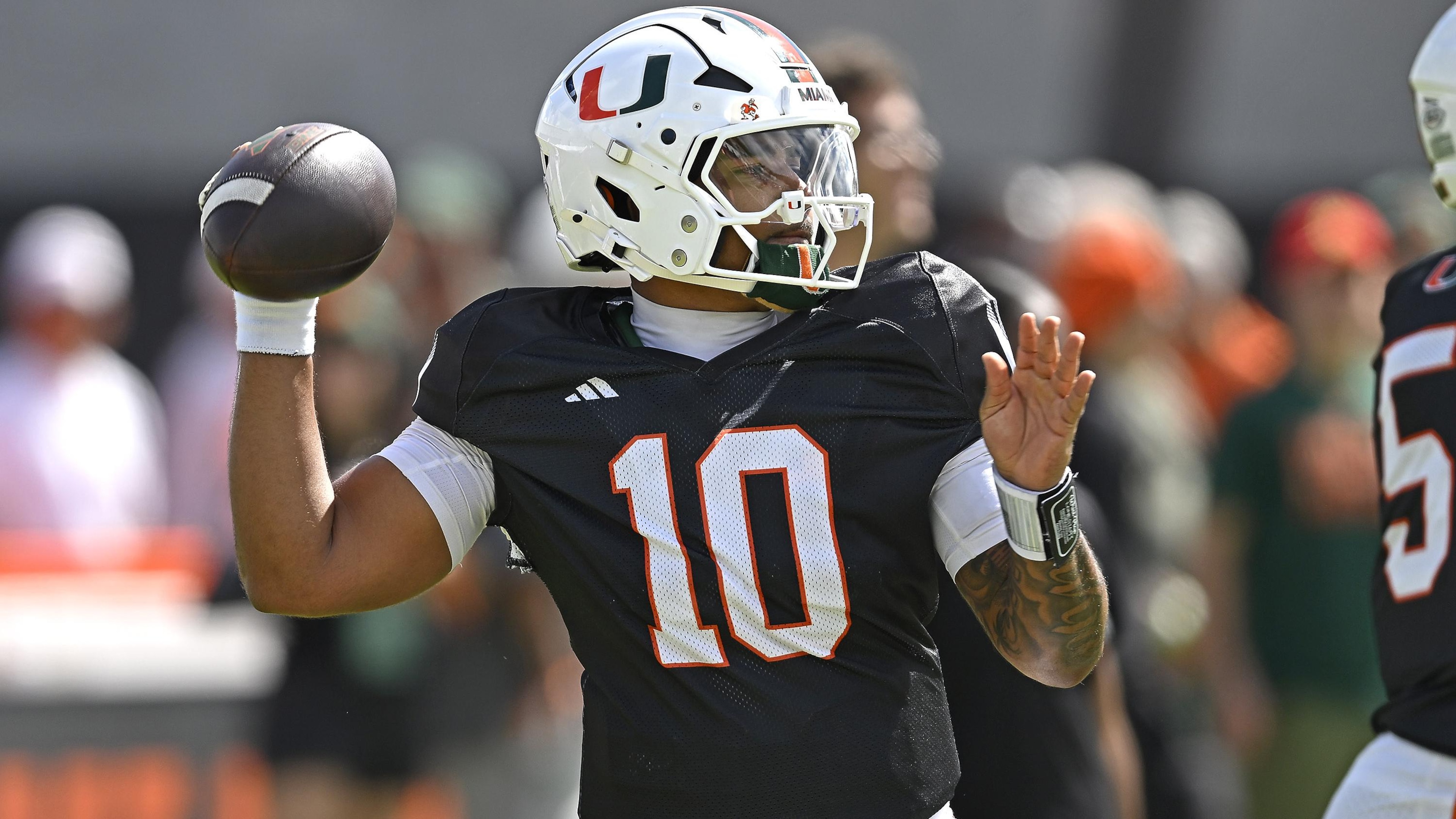 COLLEGE FOOTBALL: APR 18 Miami Hurricanes Spring Game COLLEGE FOOTBALL: APR 18 Miami Hurricanes Spring Game