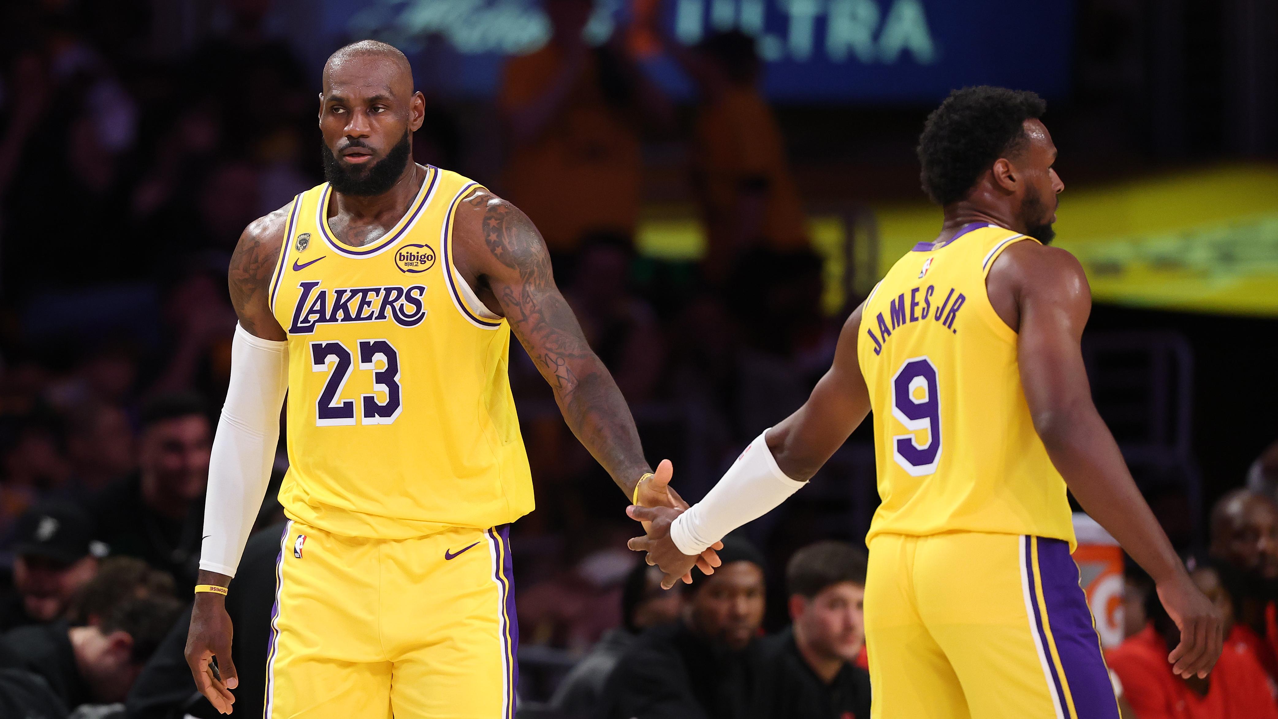 Lakers hosting the Rockets in game one of the NBA first round playoffs at Crypto.com