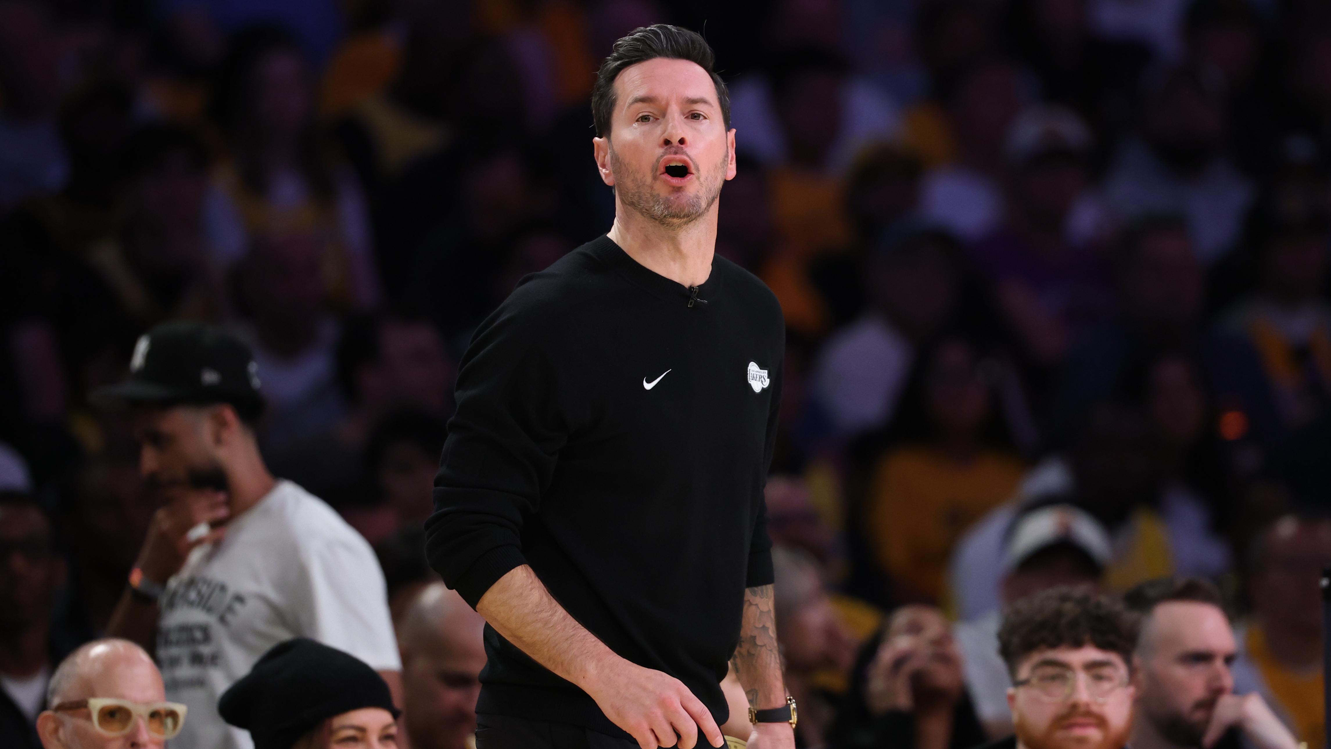 Lakers hosting the Rockets in game one of the NBA first round playoffs at Crypto.com