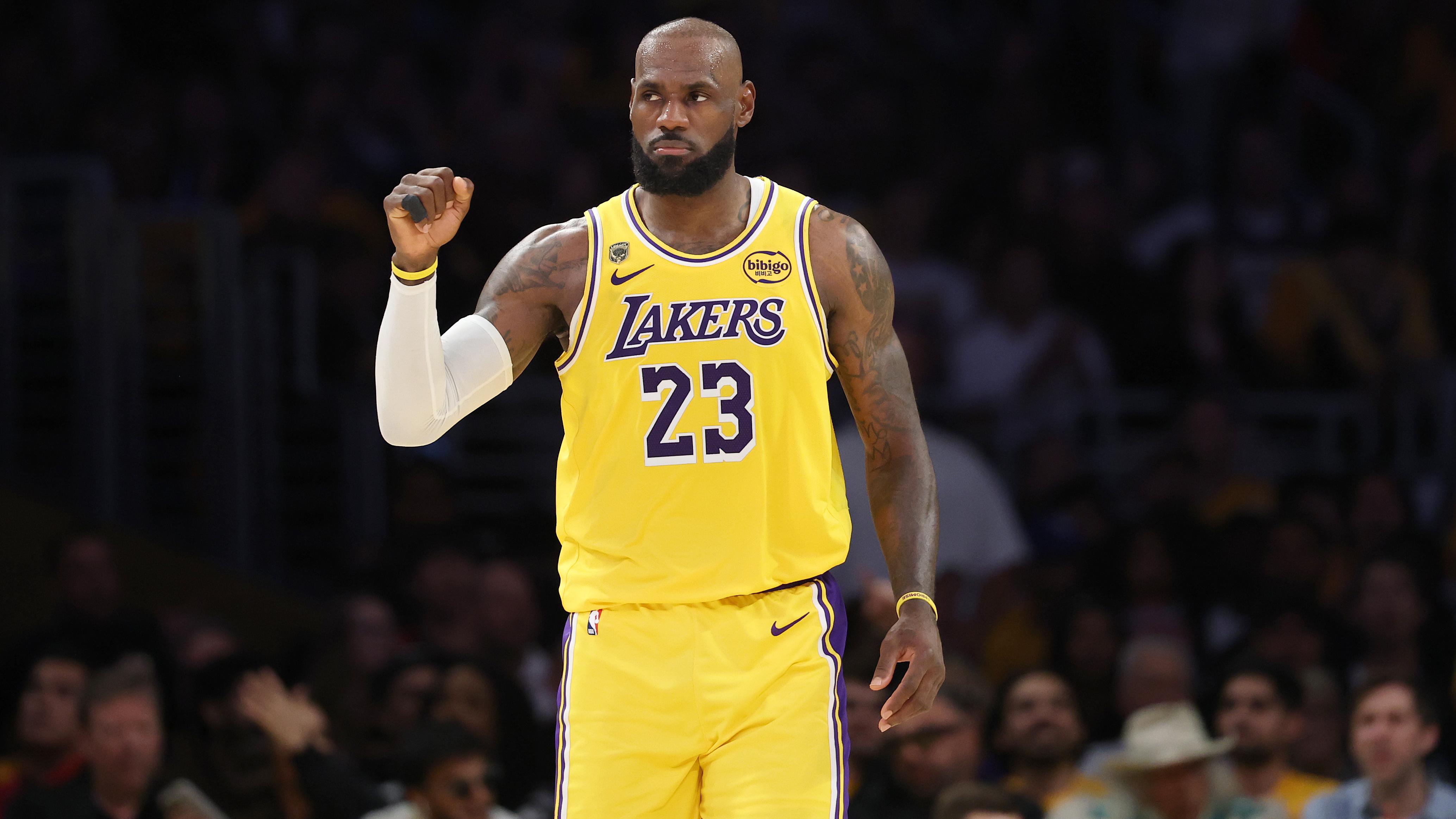 Lakers hosting the Rockets in game one of the NBA first round playoffs at Crypto.com