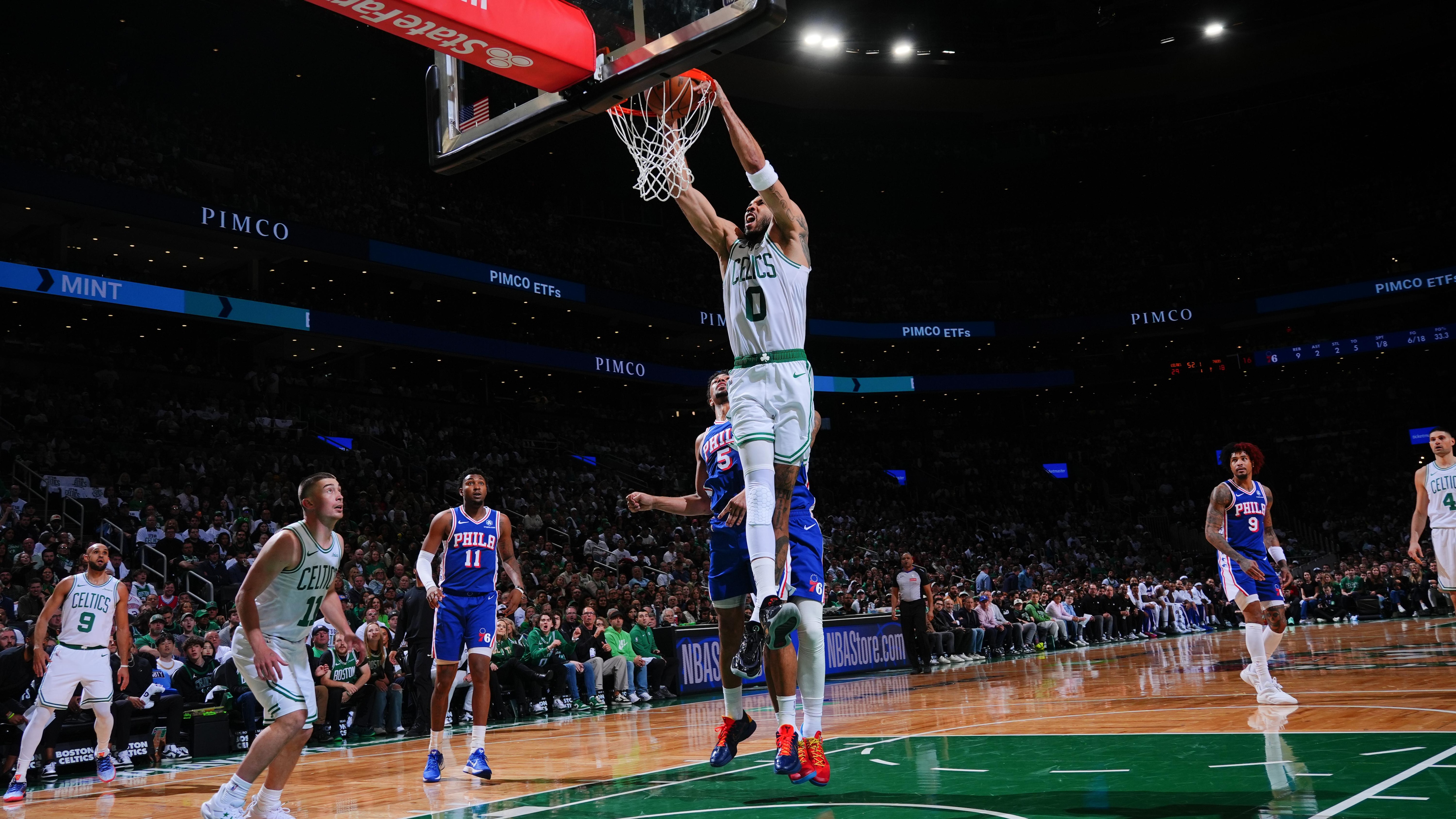 Philadelphia 76ers v Boston Celtics - Game One