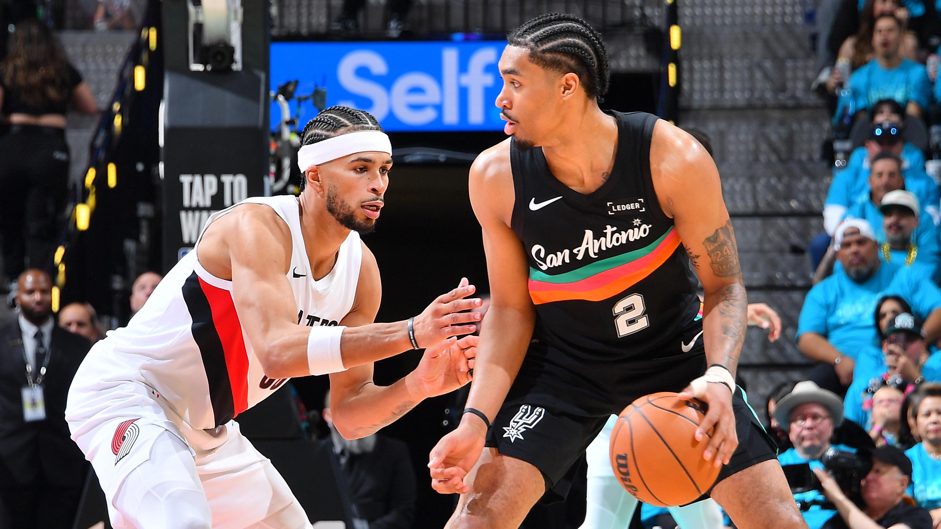 Portland Trail Blazers v San Antonio Spurs - Game One