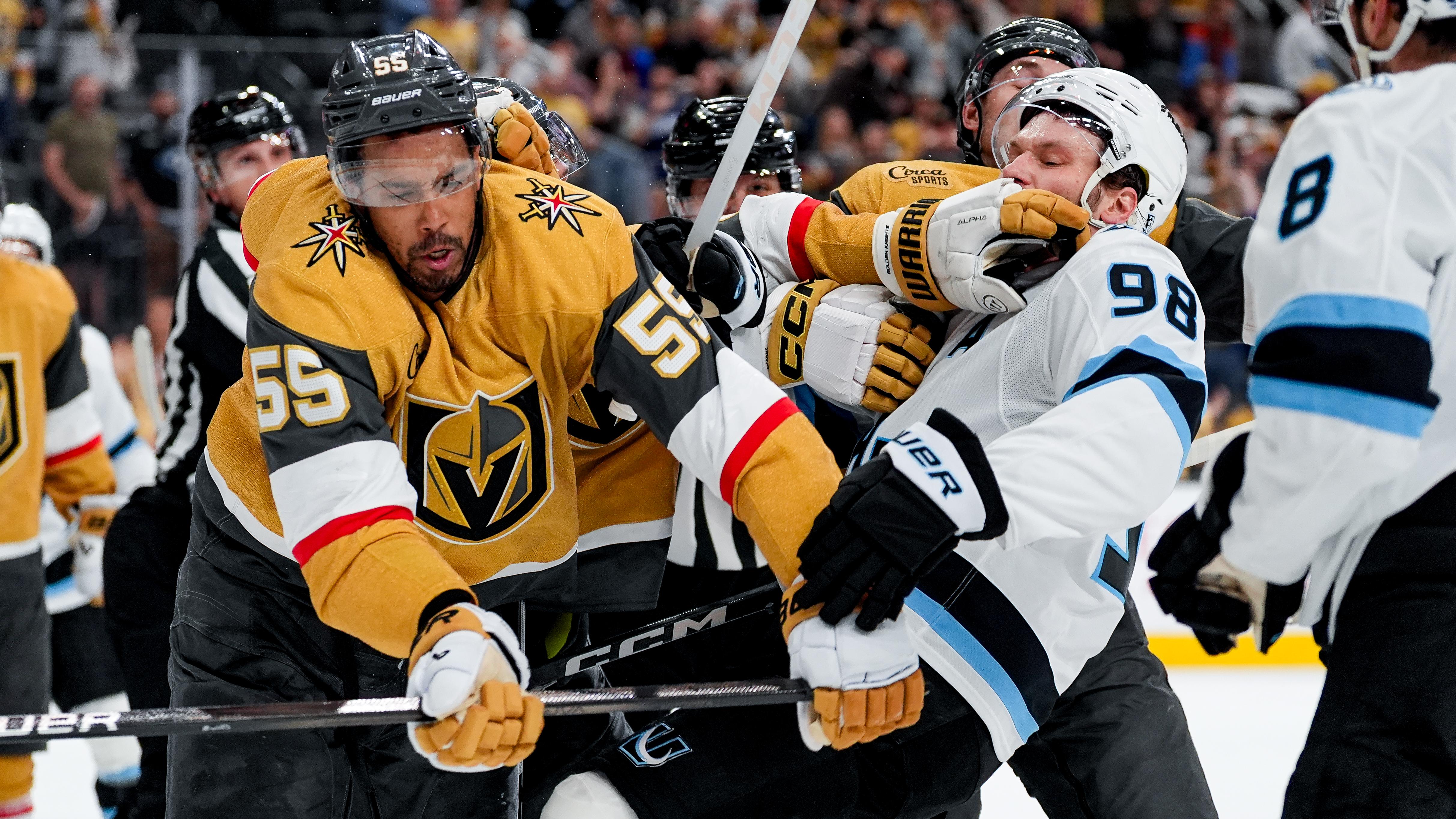 Utah Mammoth v Vegas Golden Knights - Game One