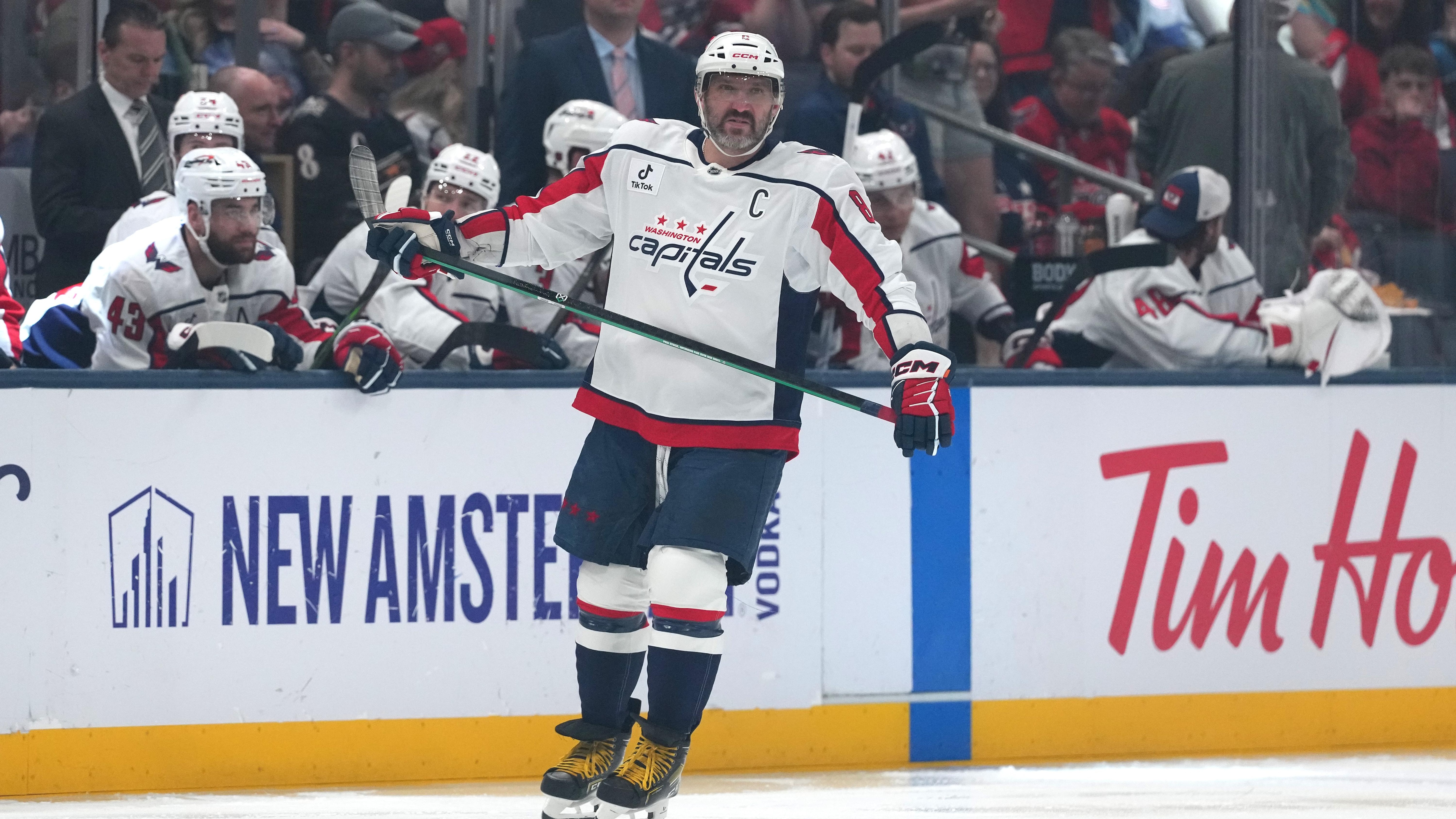 Washington Capitals v Columbus Blue Jackets