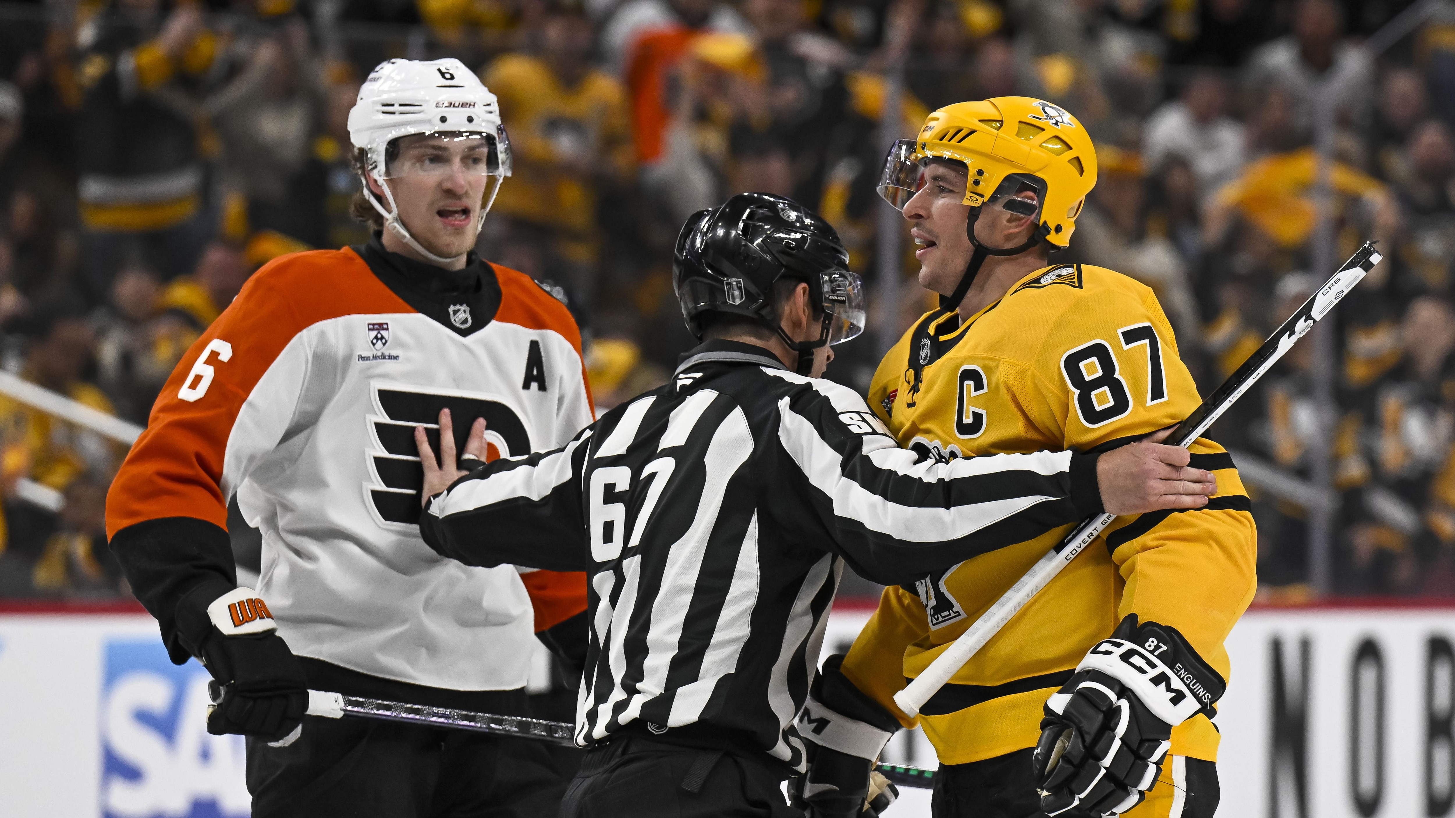 NHL: APR 20 Playoffs First Round Flyers at Penguins