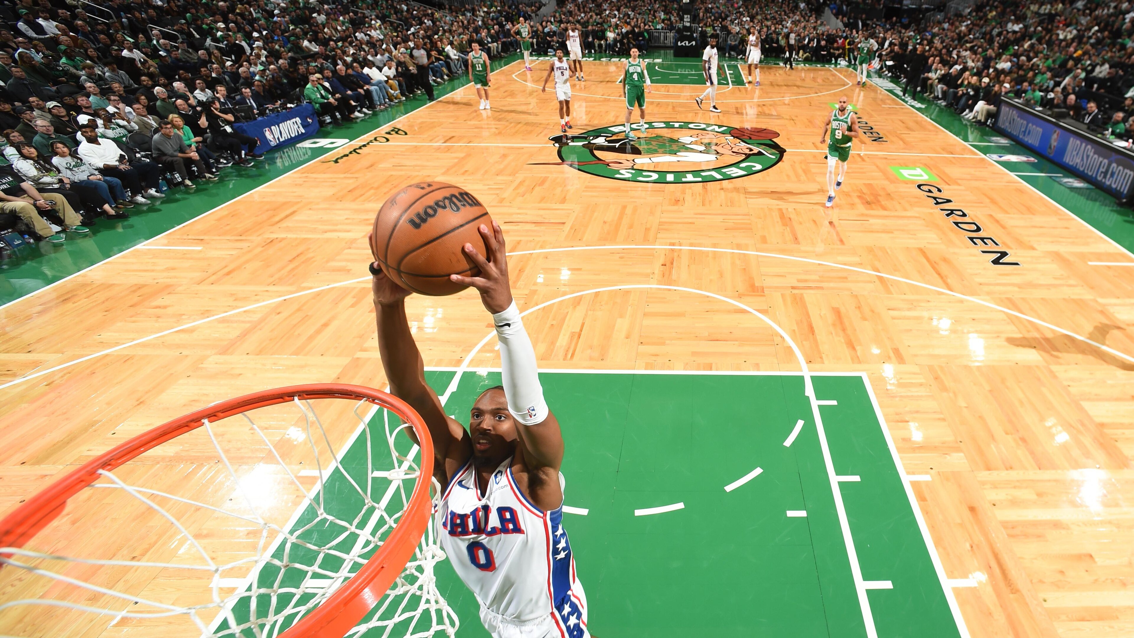 Philadelphia 76ers v Boston Celtics - Game Two Philadelphia 76ers v Boston Celtics - Game Two