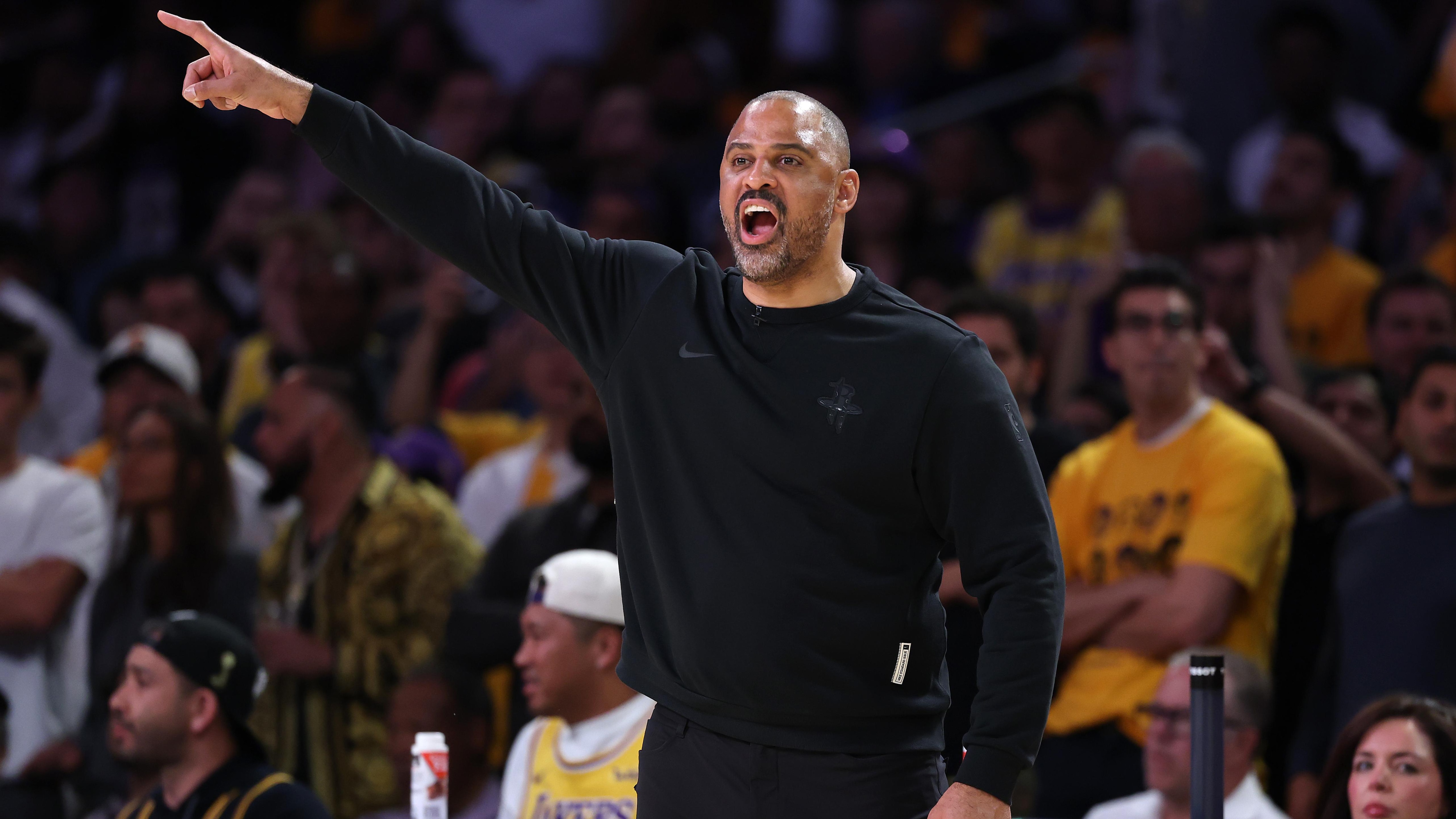 Houston Rockets v Los Angeles Lakers - Game One