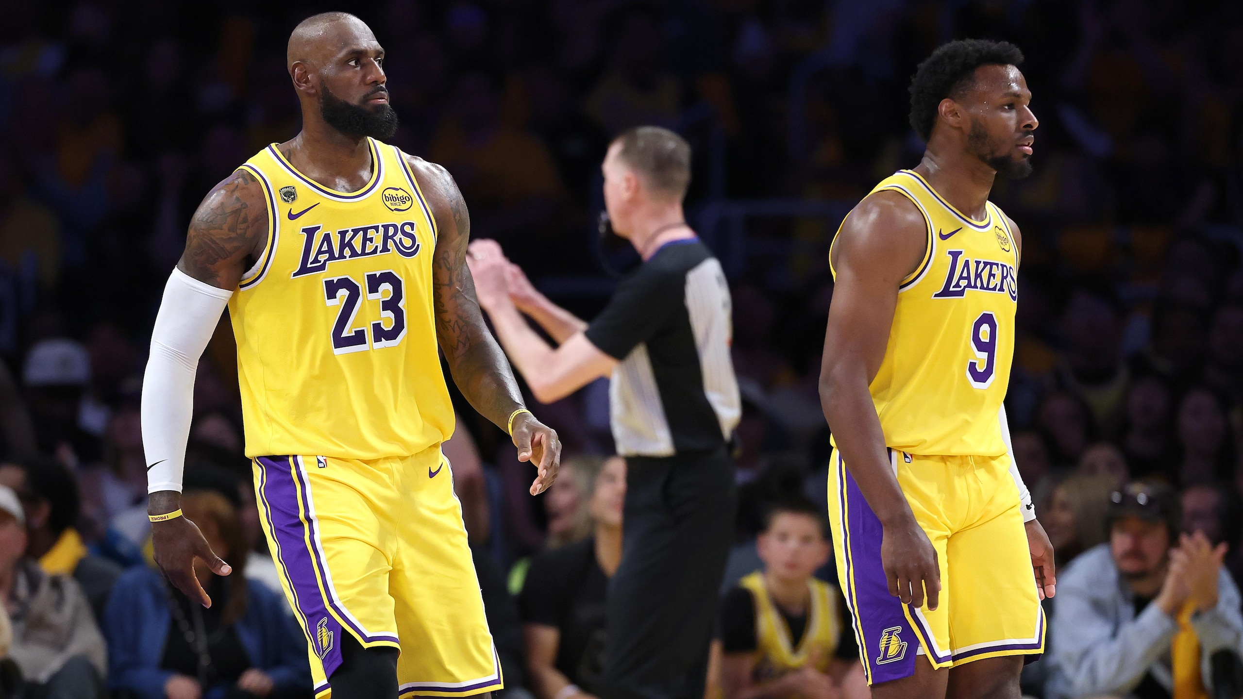Houston Rockets v Los Angeles Lakers - Game One
