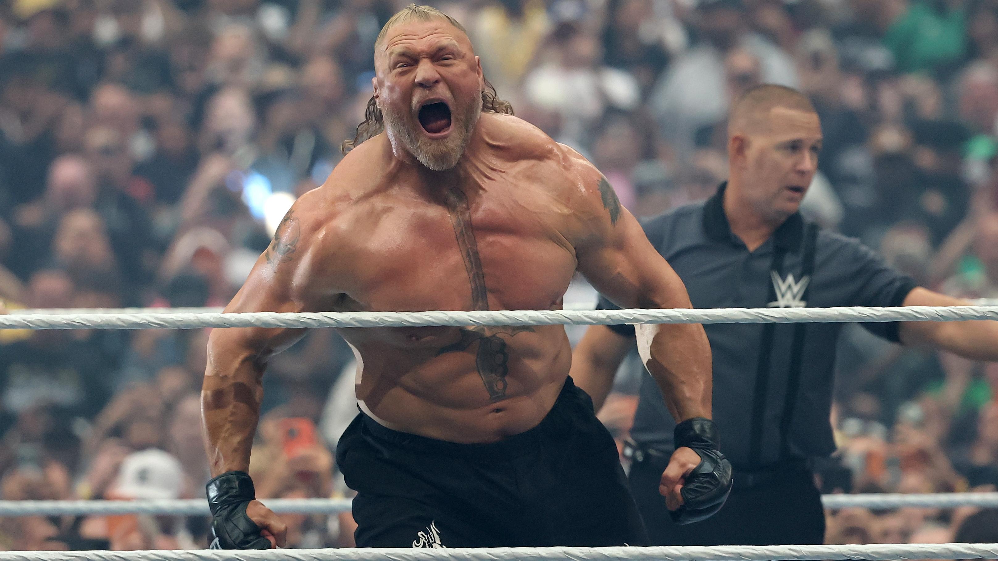Brock Lesnar Teases WWE Retirement