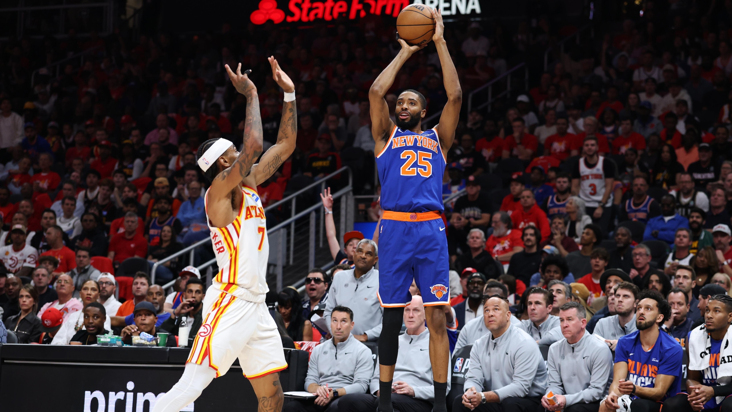 New York Knicks v Atlanta Hawks - Game Three