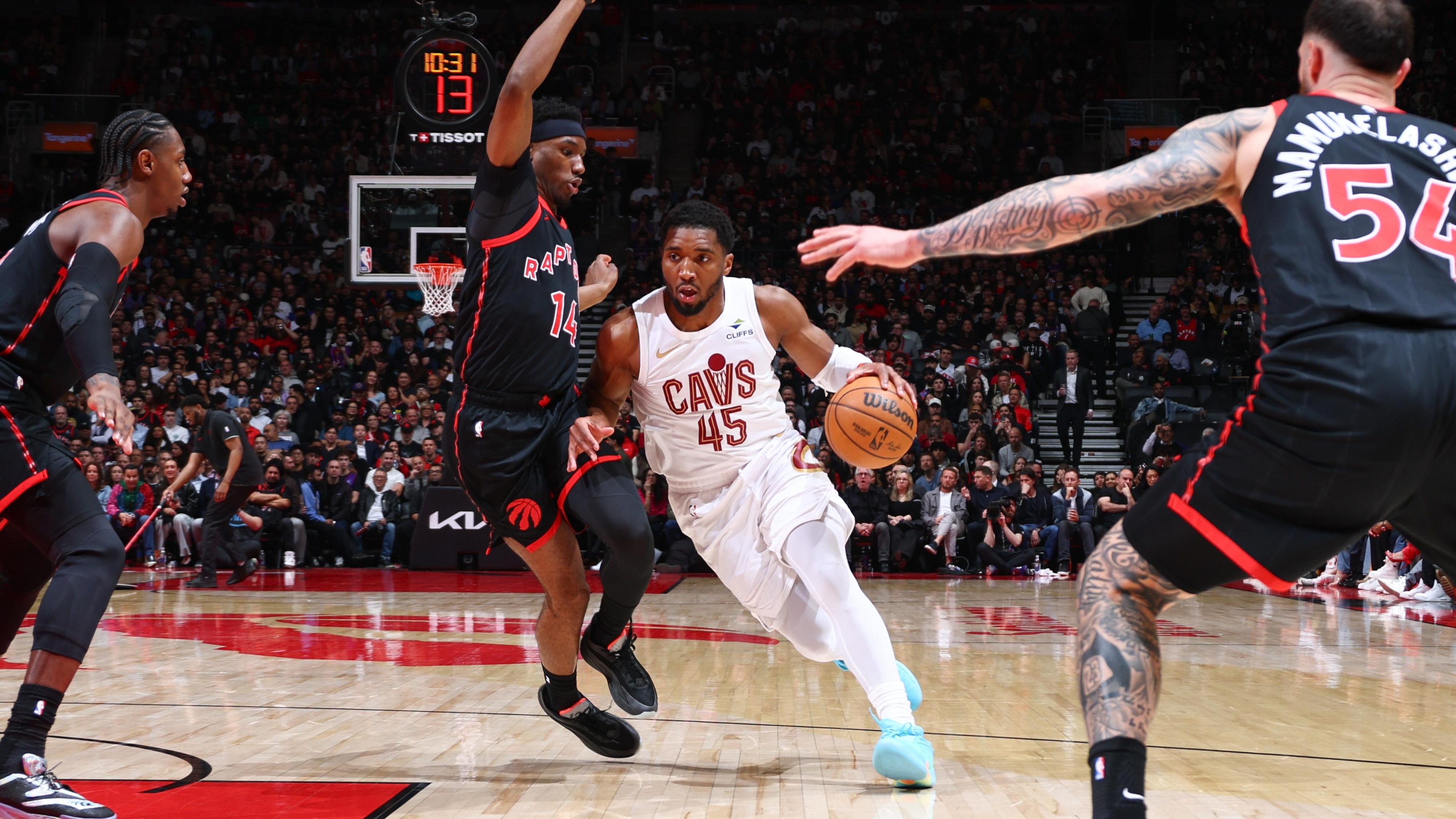 Cleveland Cavaliers v Toronto Raptors - Game Three Cleveland Cavaliers v Toronto Raptors - Game Three