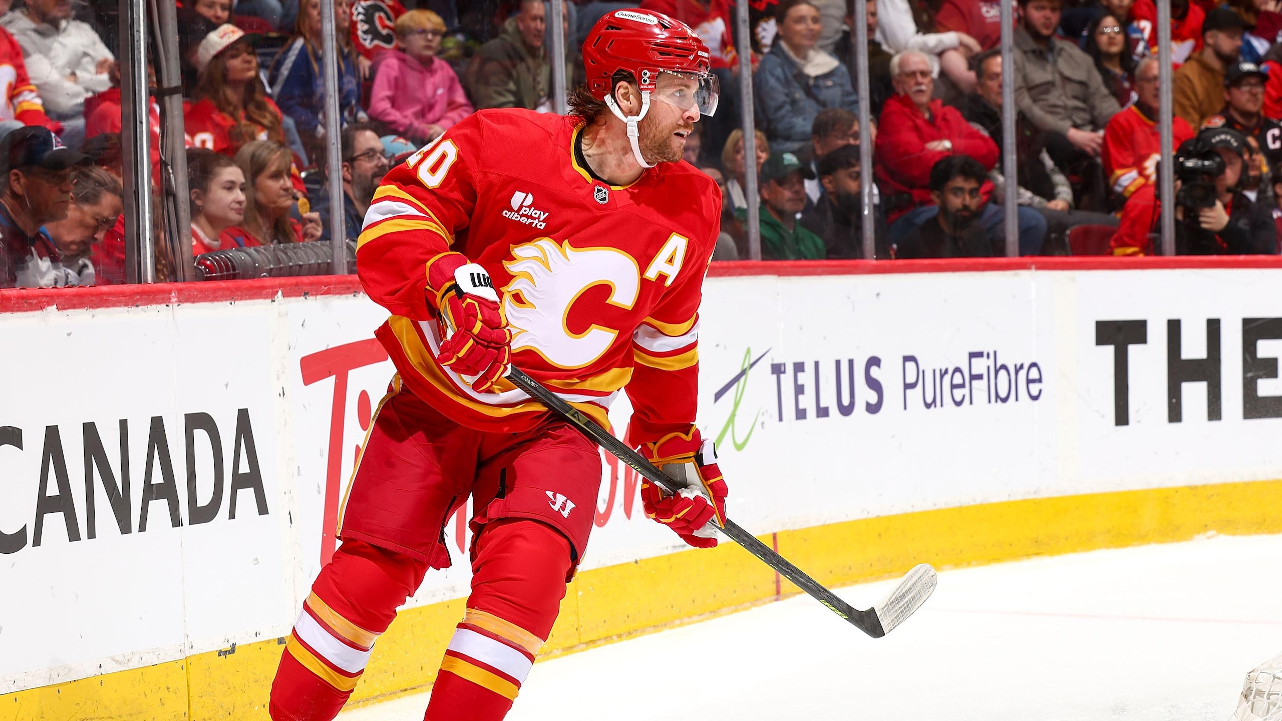 Colorado Avalanche v Calgary Flames Colorado Avalanche v Calgary Flames