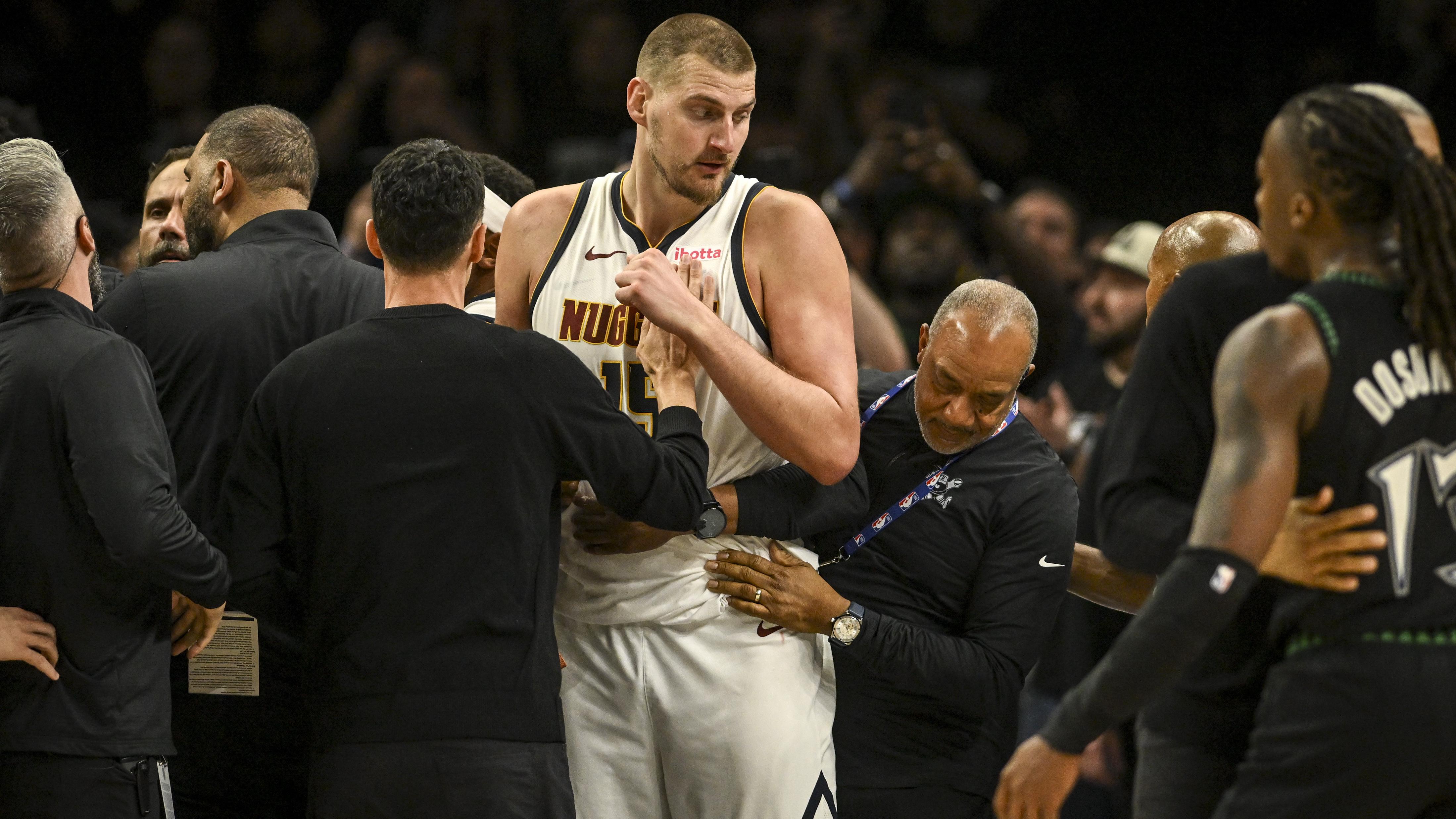 DENVER NUGGETS VS MINNESOTA TIMBERWOLVES, NBA PLAYOFFS