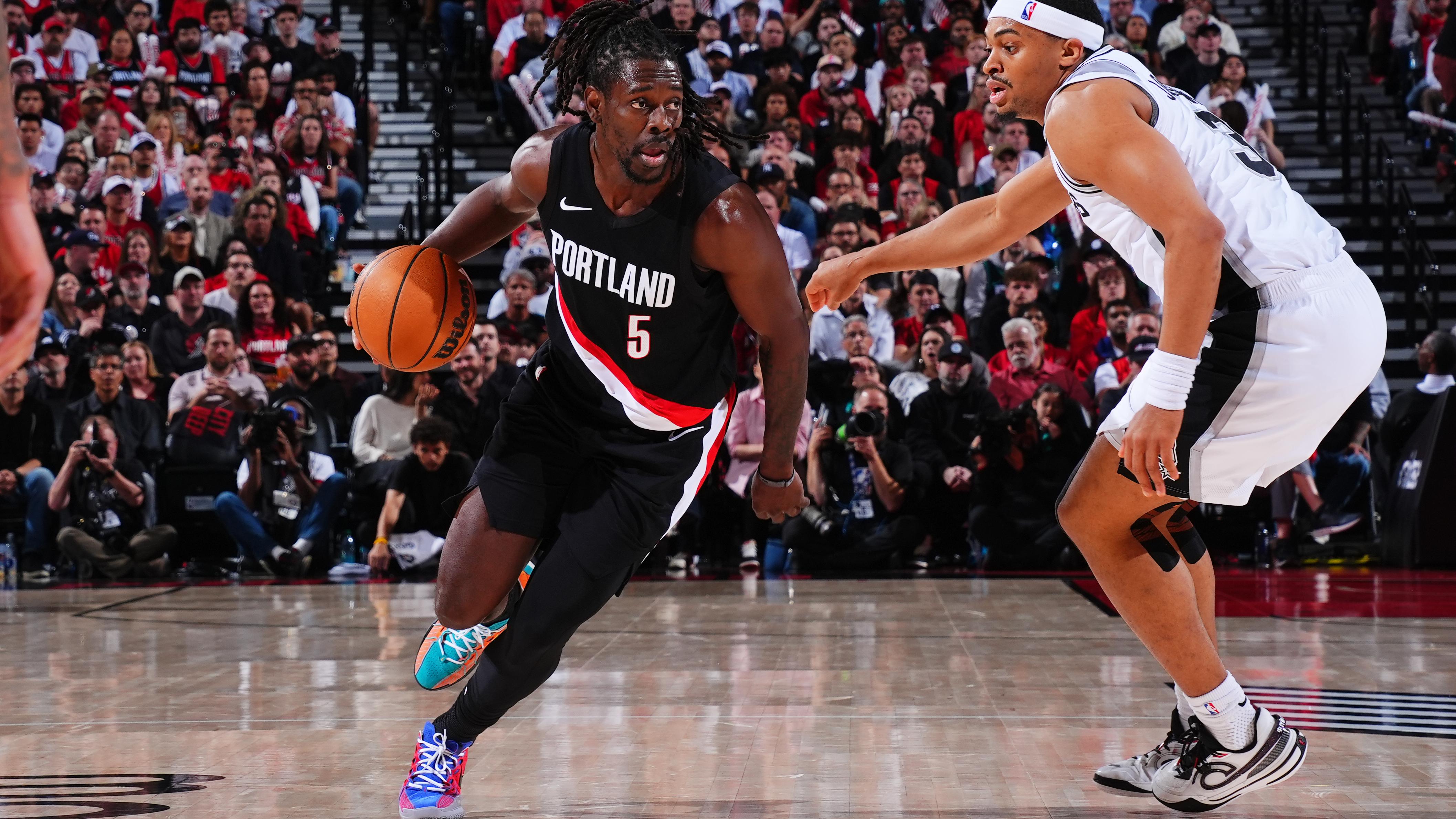 San Antonio Spurs v Portland Trail Blazers - Game Four