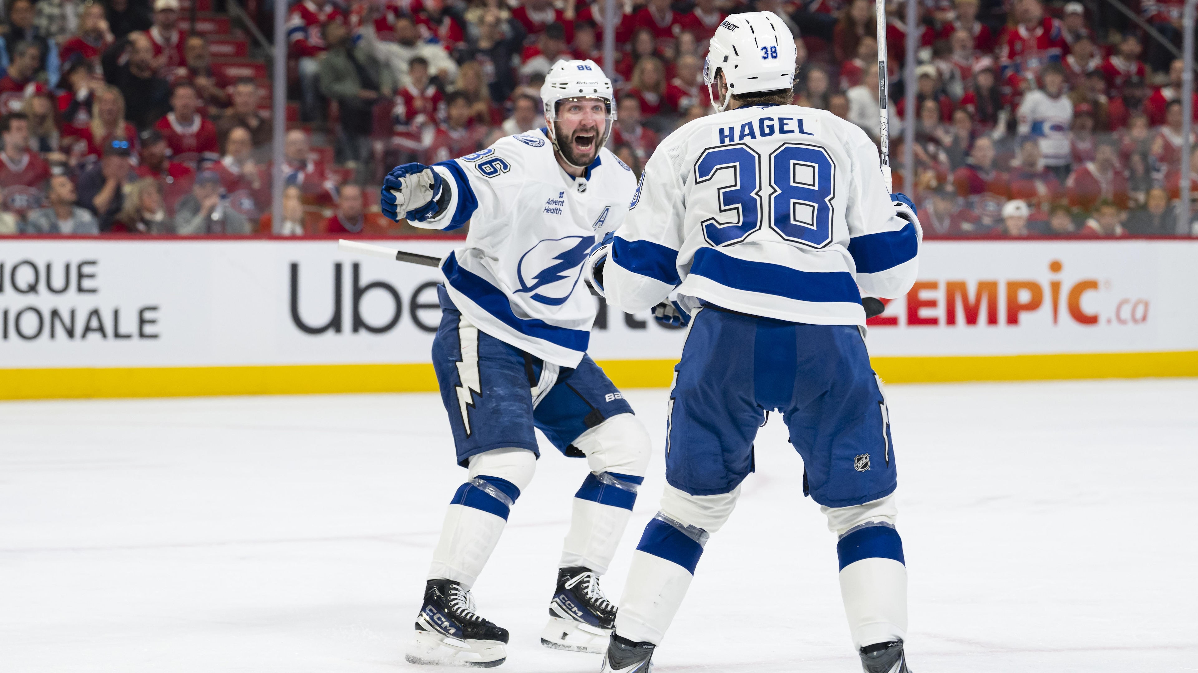 Tampa Bay Lightning v Montreal Canadiens - Game Four Tampa Bay Lightning v Montreal Canadiens - Game Four