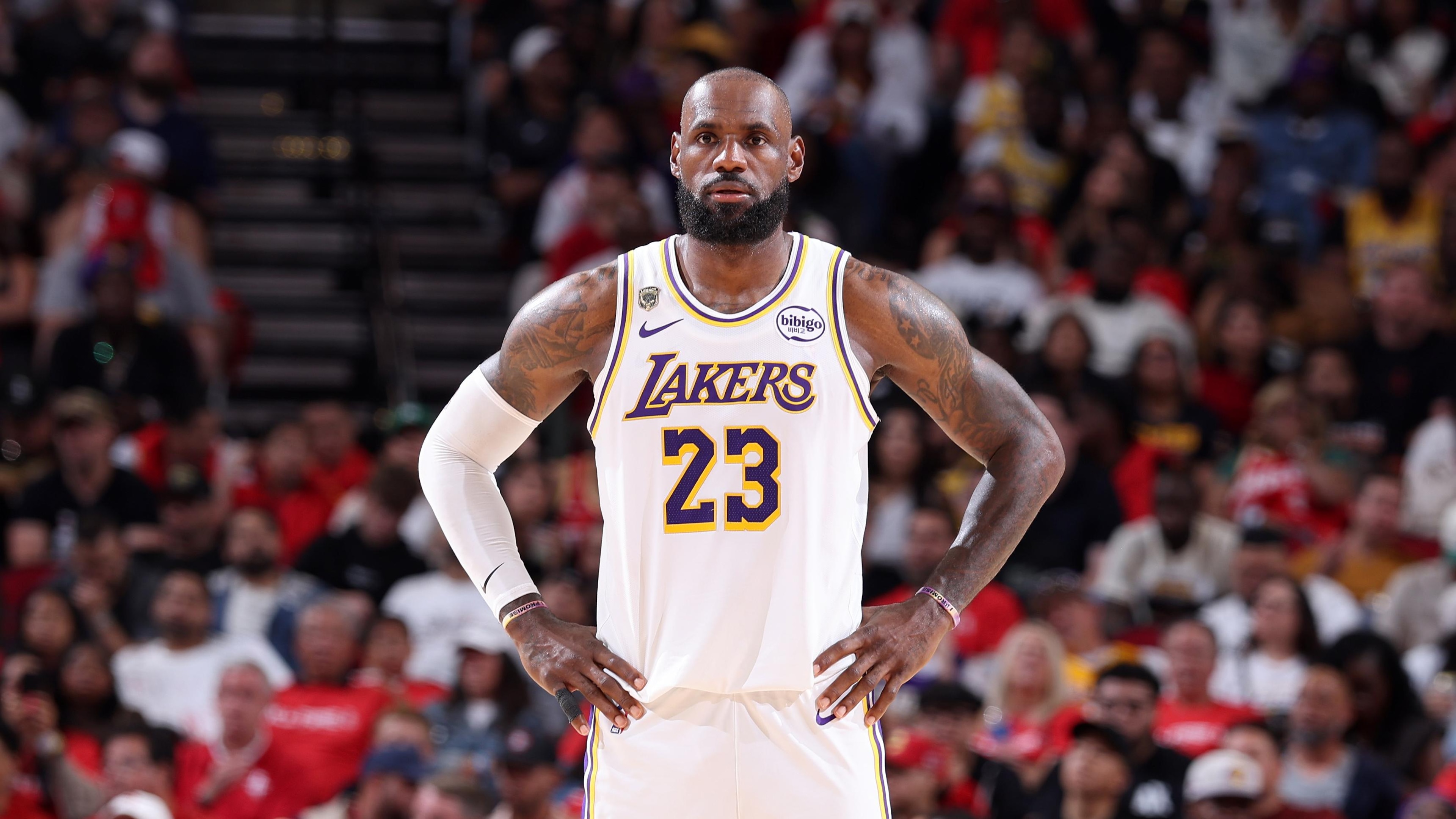 Los Angeles Lakers v Houston Rockets - Game Four Los Angeles Lakers v Houston Rockets - Game Four