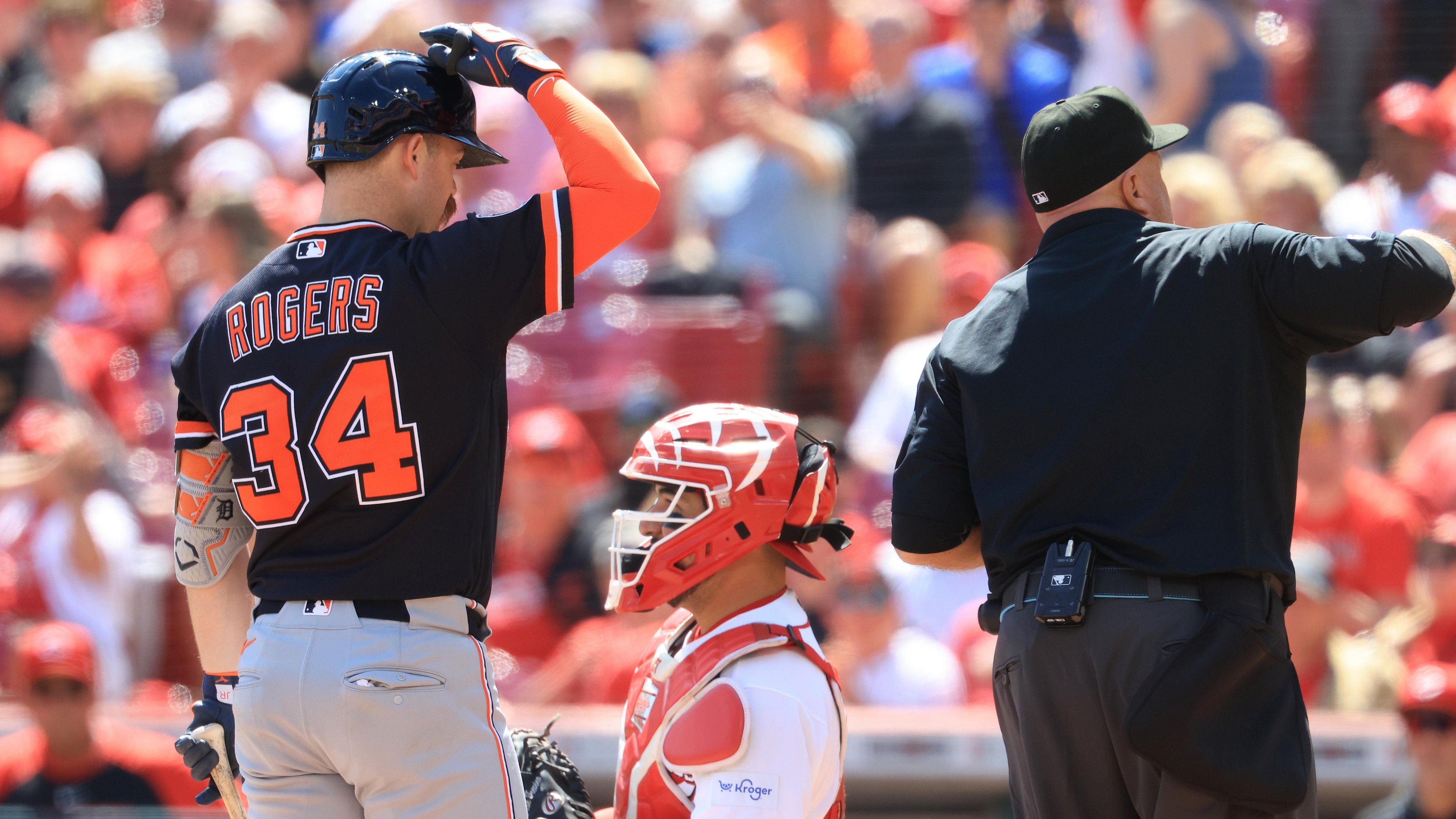 Detroit Tigers v Cincinnati Reds Detroit Tigers v Cincinnati Reds