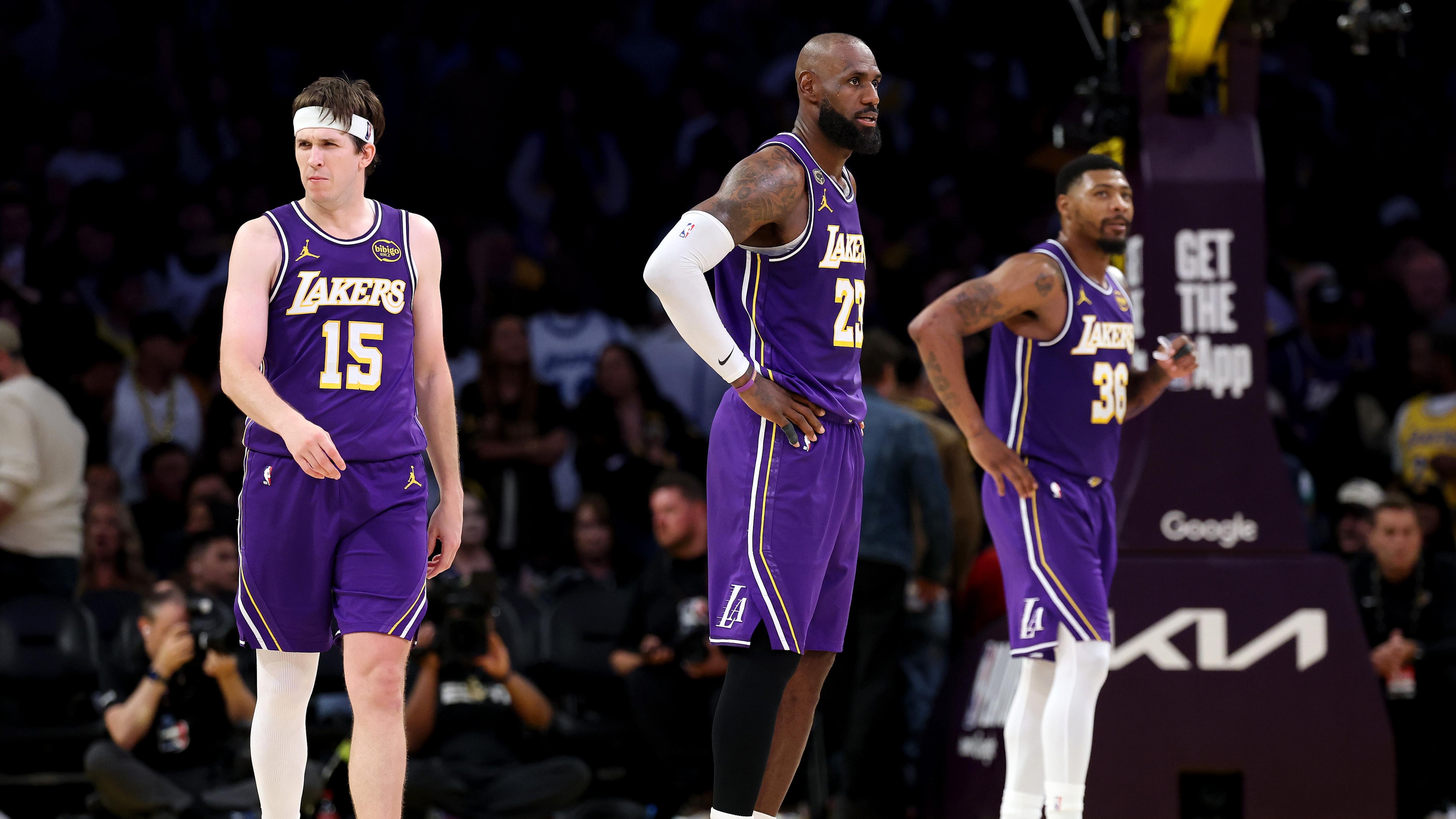 Houston Rockets v Los Angeles Lakers - Game Five Houston Rockets v Los Angeles Lakers - Game Five
