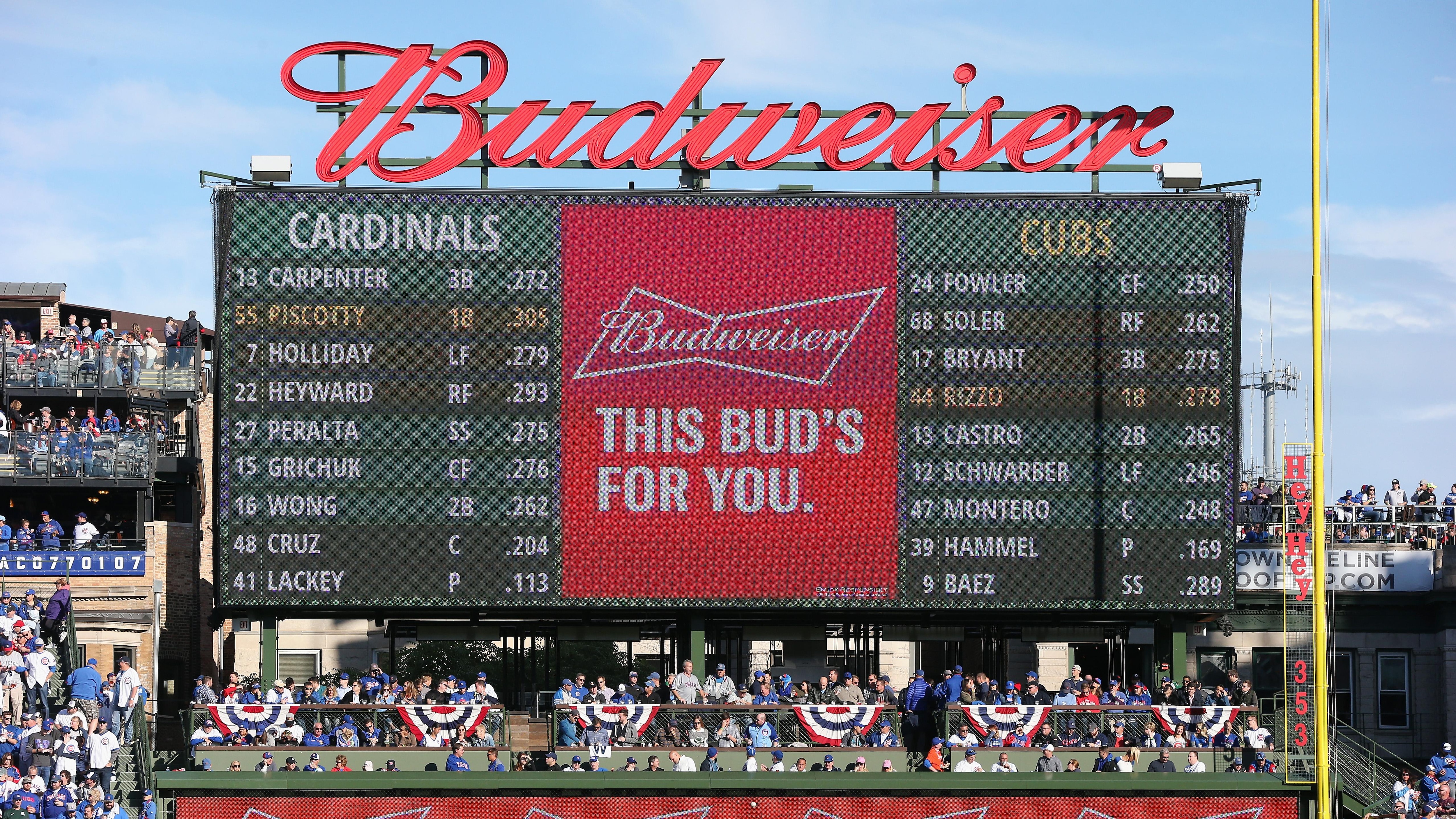 Division Series - St Louis Cardinals v Chicago Cubs - Game Four