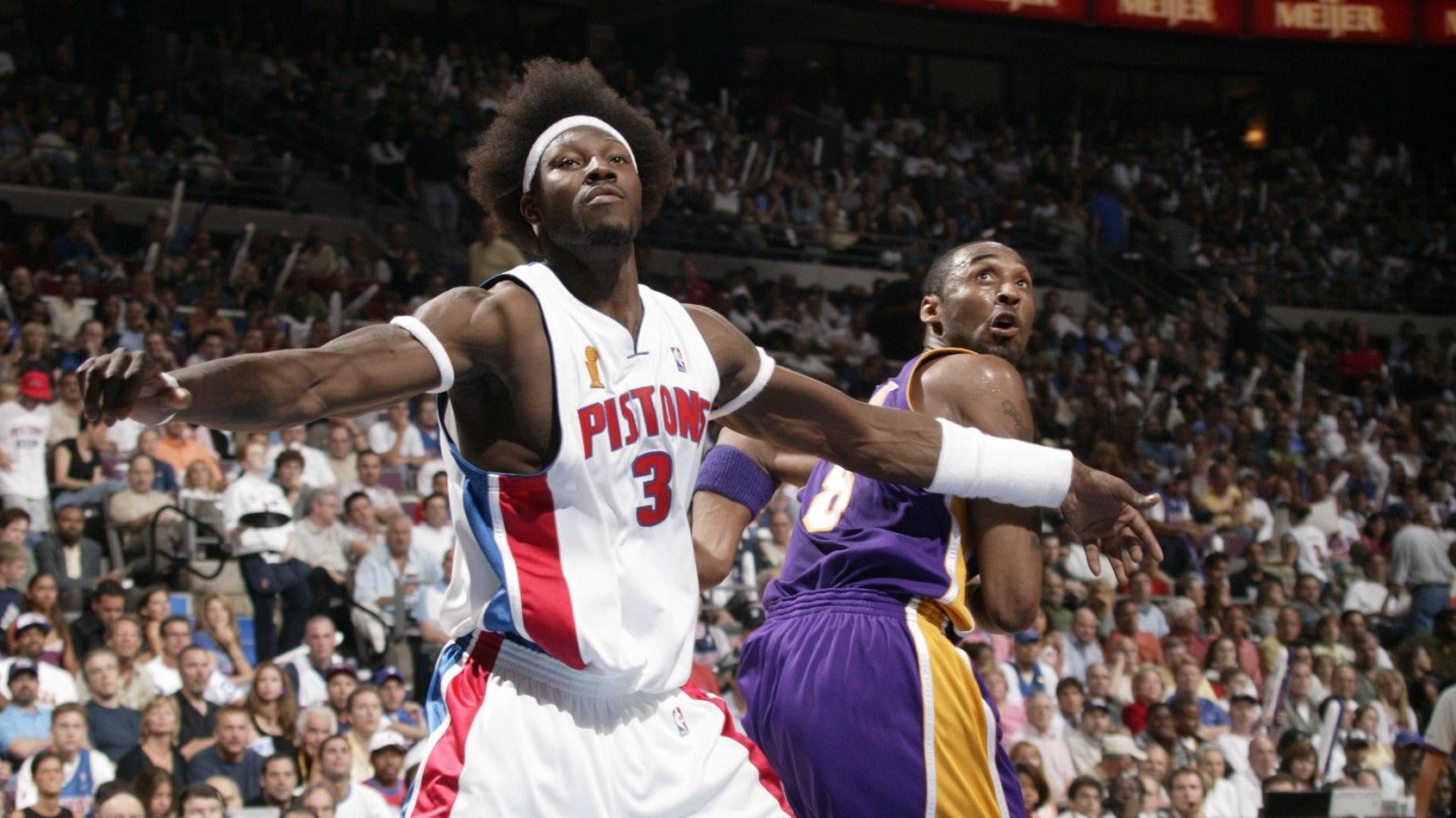 Detroit Pistons Ben Wallace, 2004 Finals