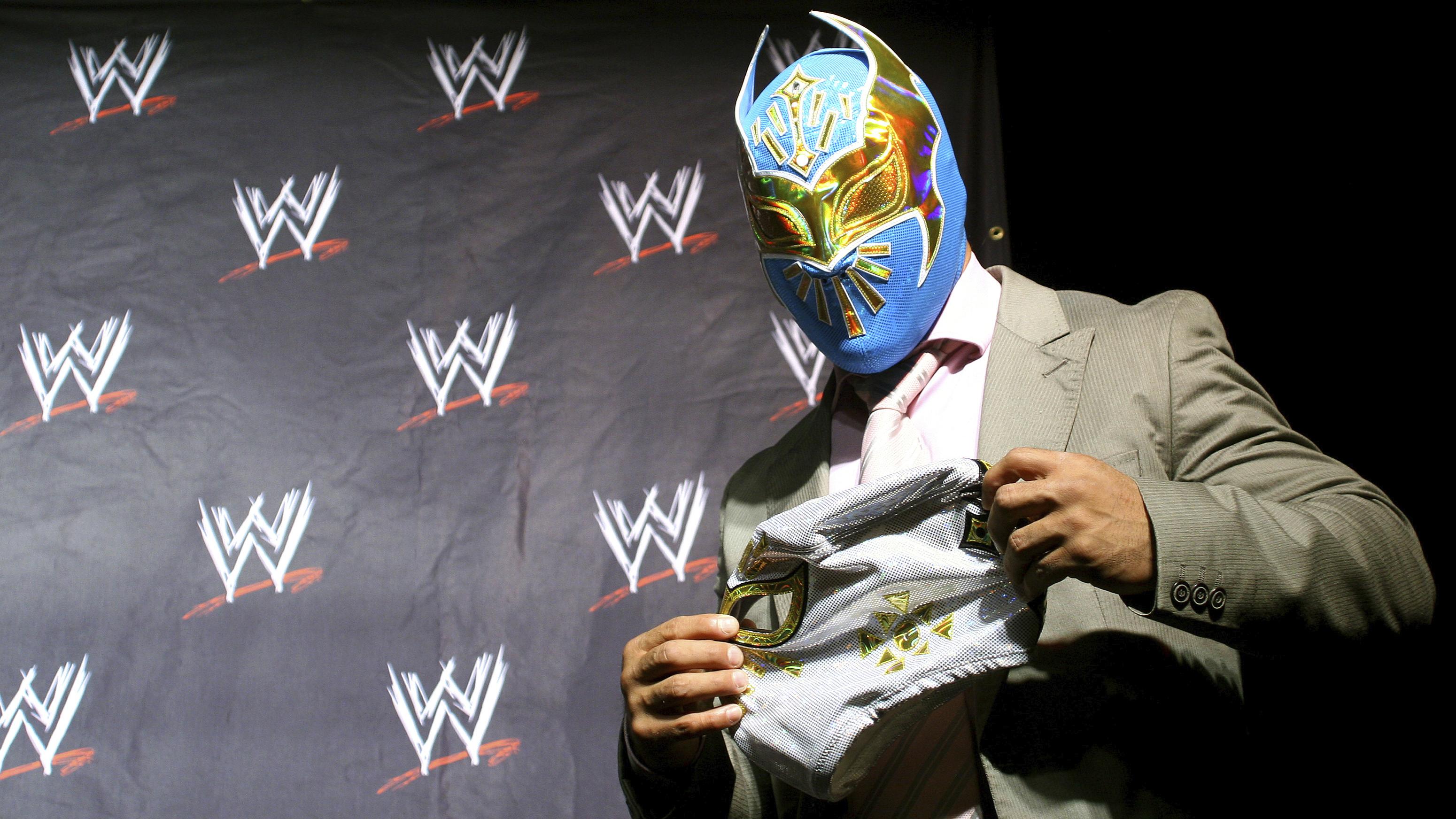 Fighter Mistico of WWE Sin Cara - Press Conference