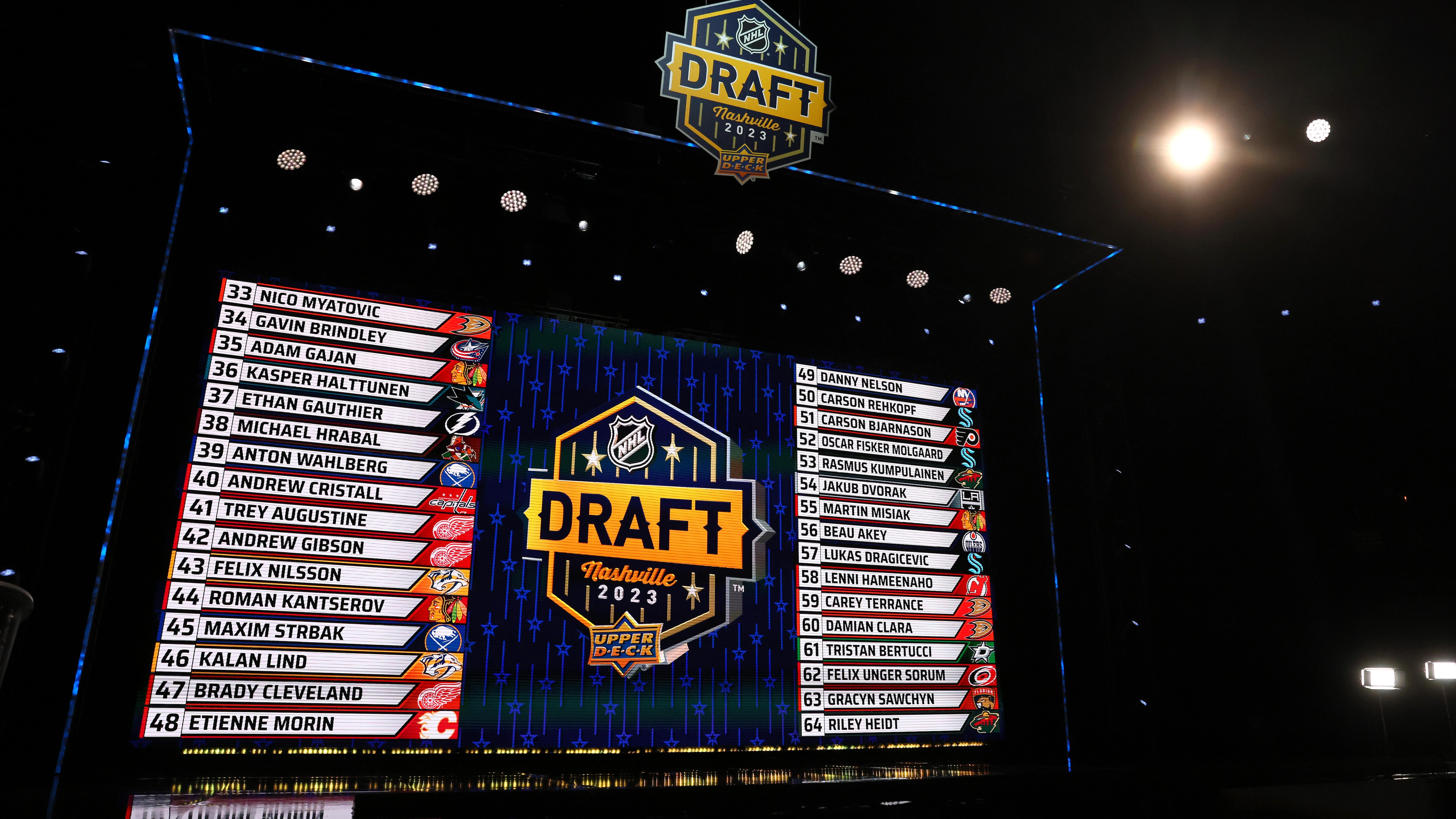 2023 Upper Deck NHL Draft - Rounds 2-7