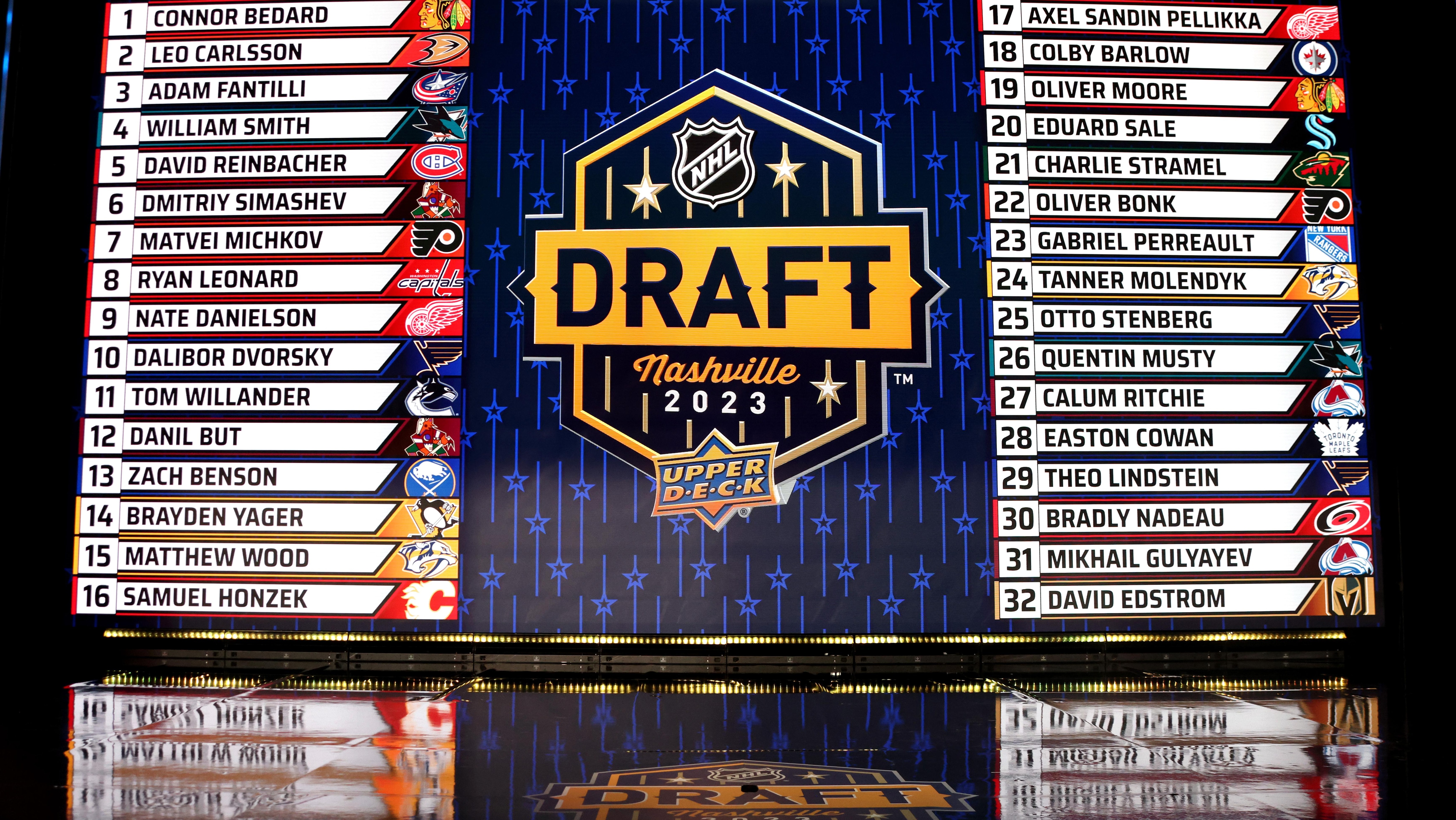 2023 Upper Deck NHL Draft - Rounds 2-7
