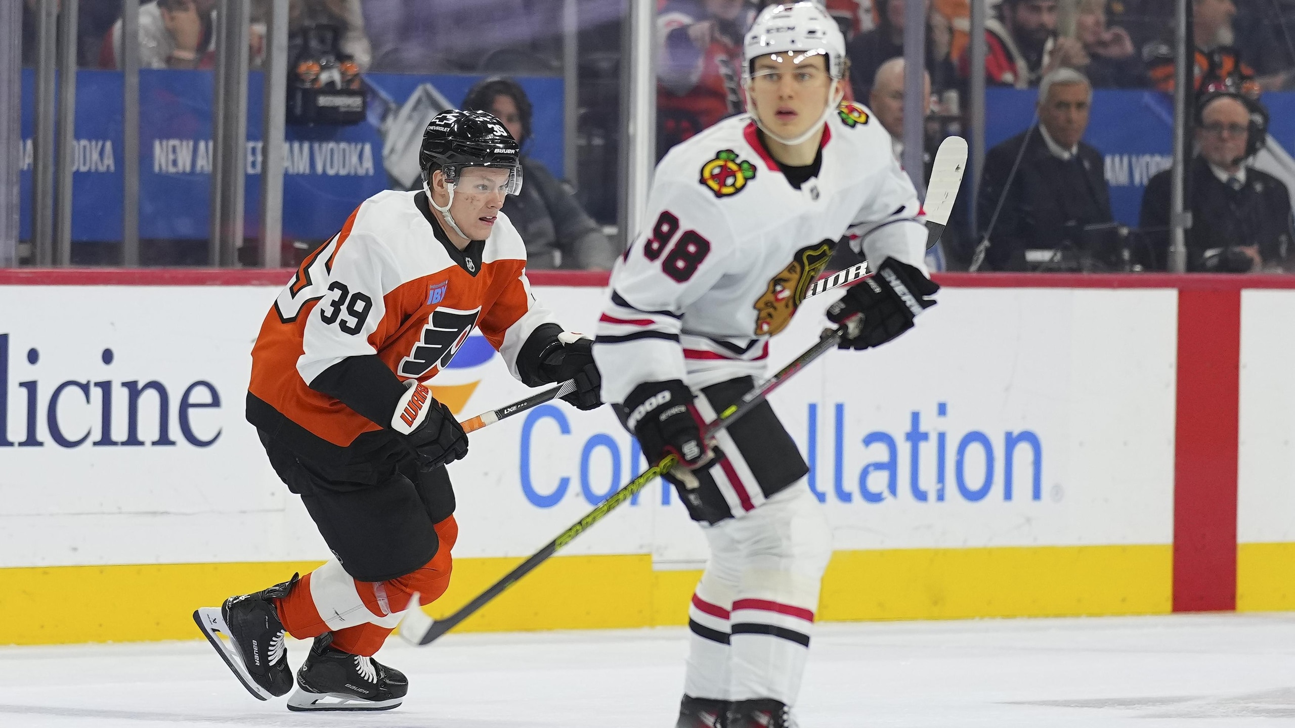 Chicago Blackhawks v Philadelphia Flyers