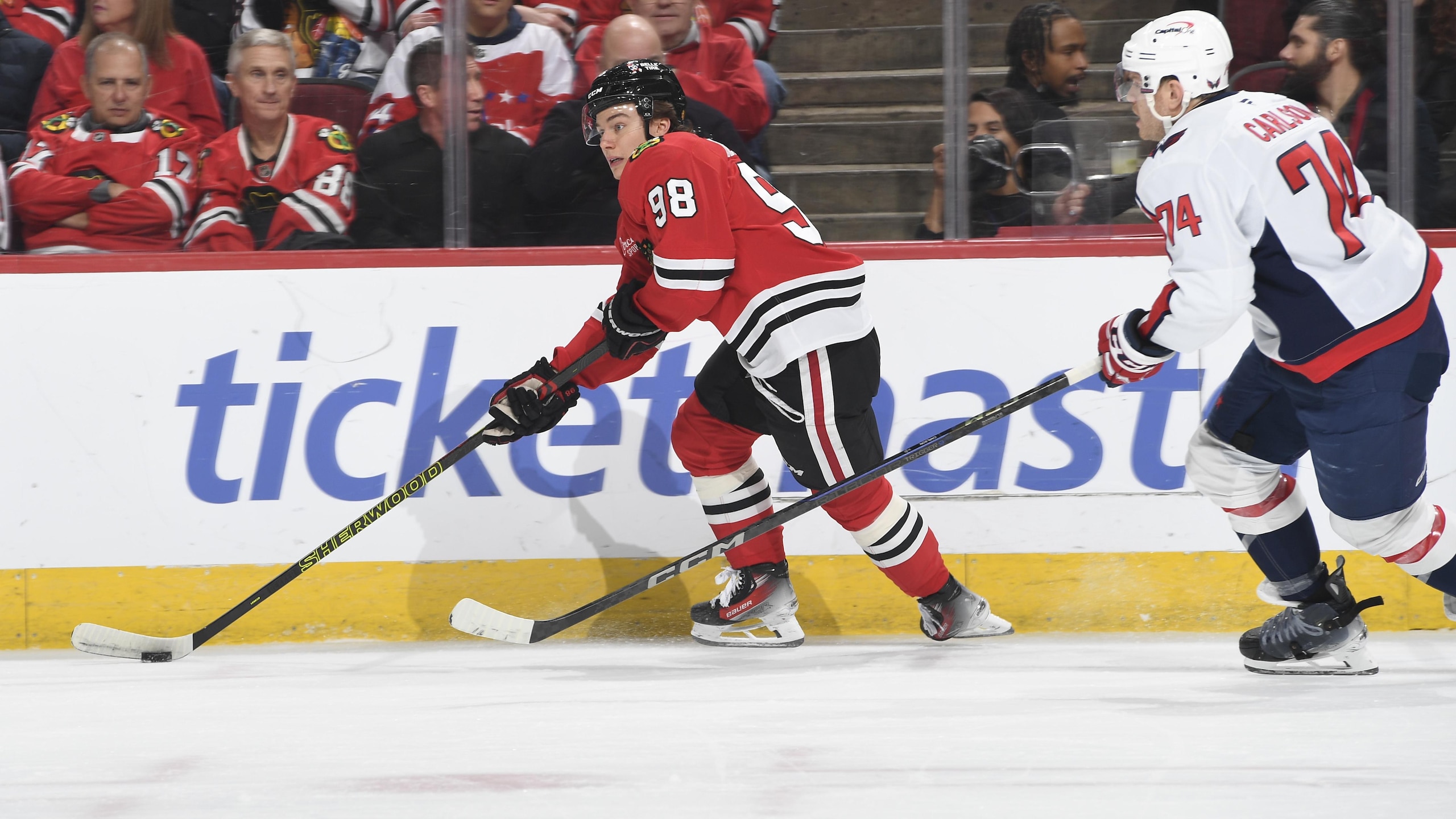 Washington Capitals v Chicago Blackhawks