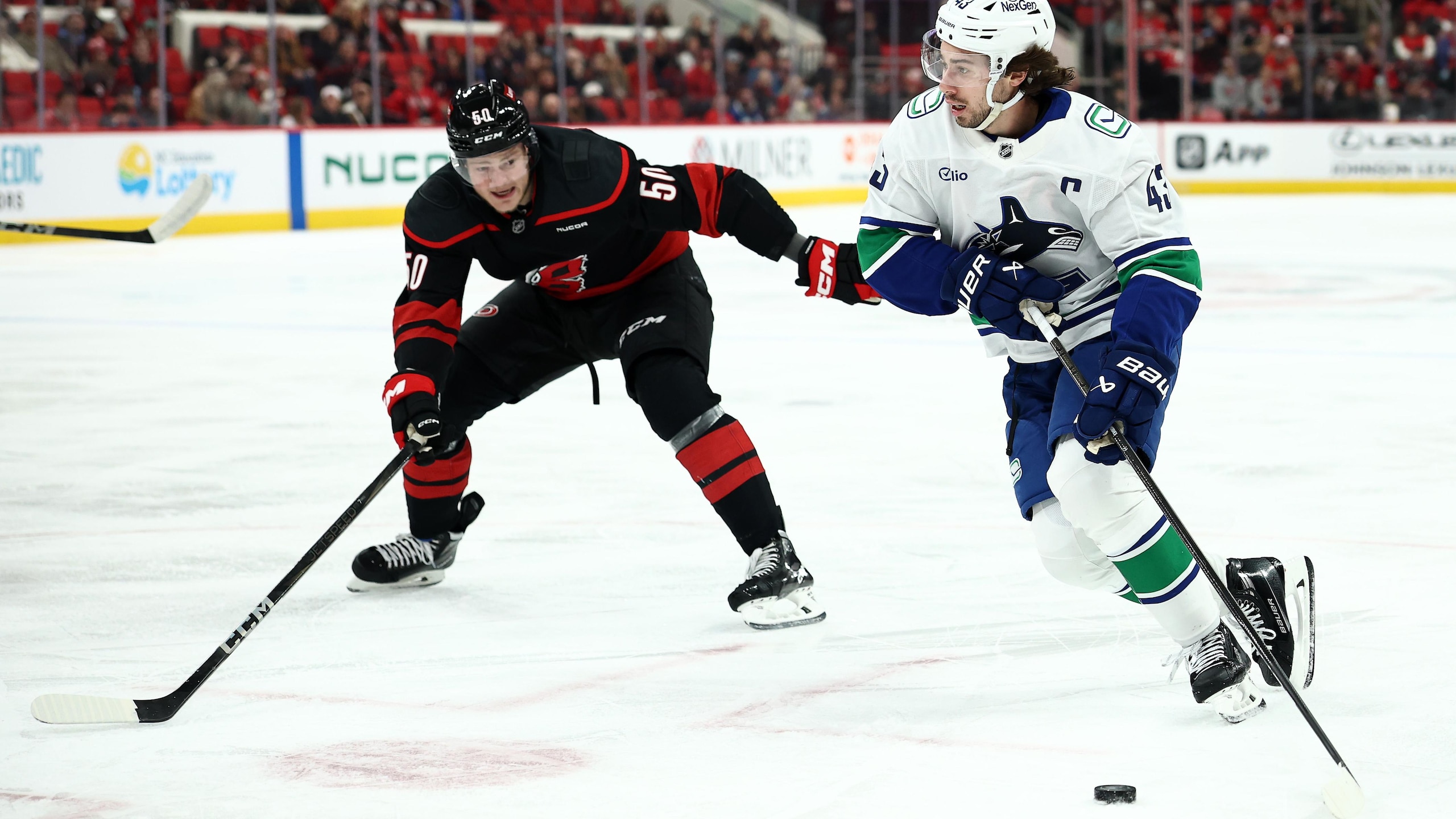Vancouver Canucks v Carolina Hurricanes