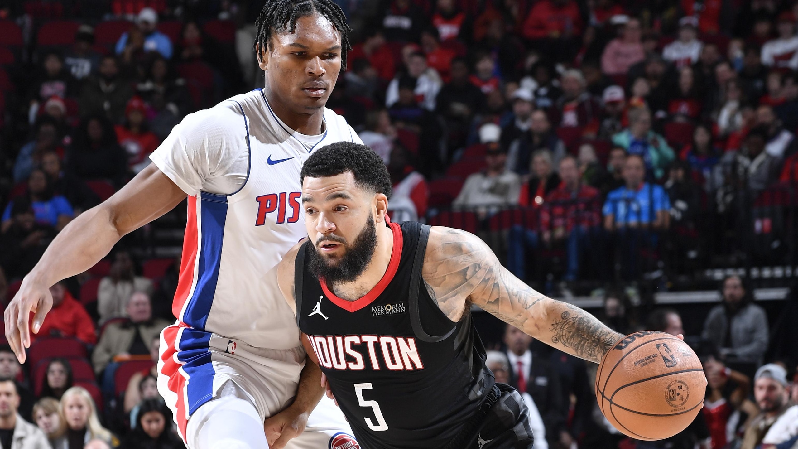 Detroit Pistons v Houston Rockets