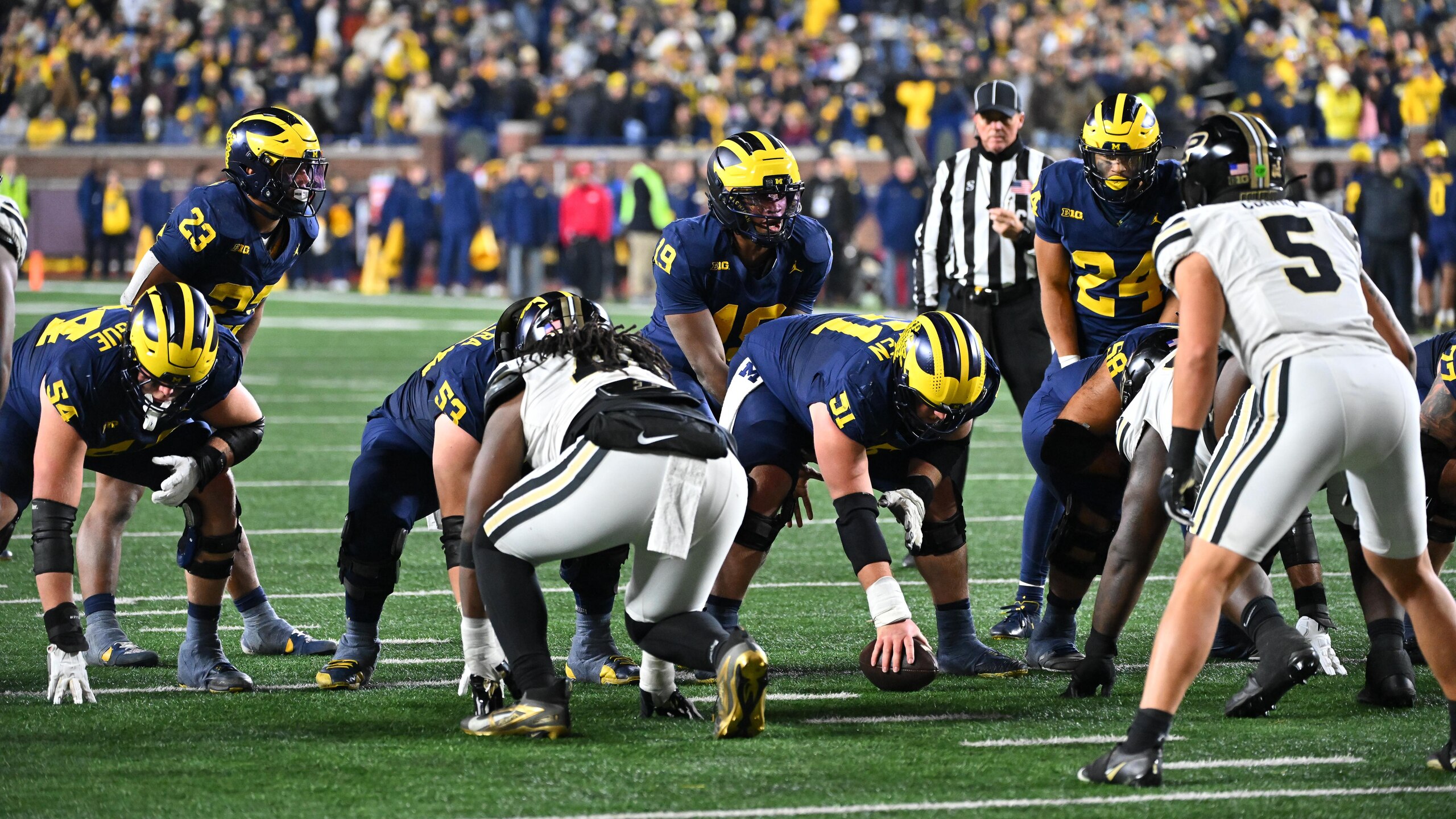 COLLEGE FOOTBALL: NOV 01 Purdue at Michigan