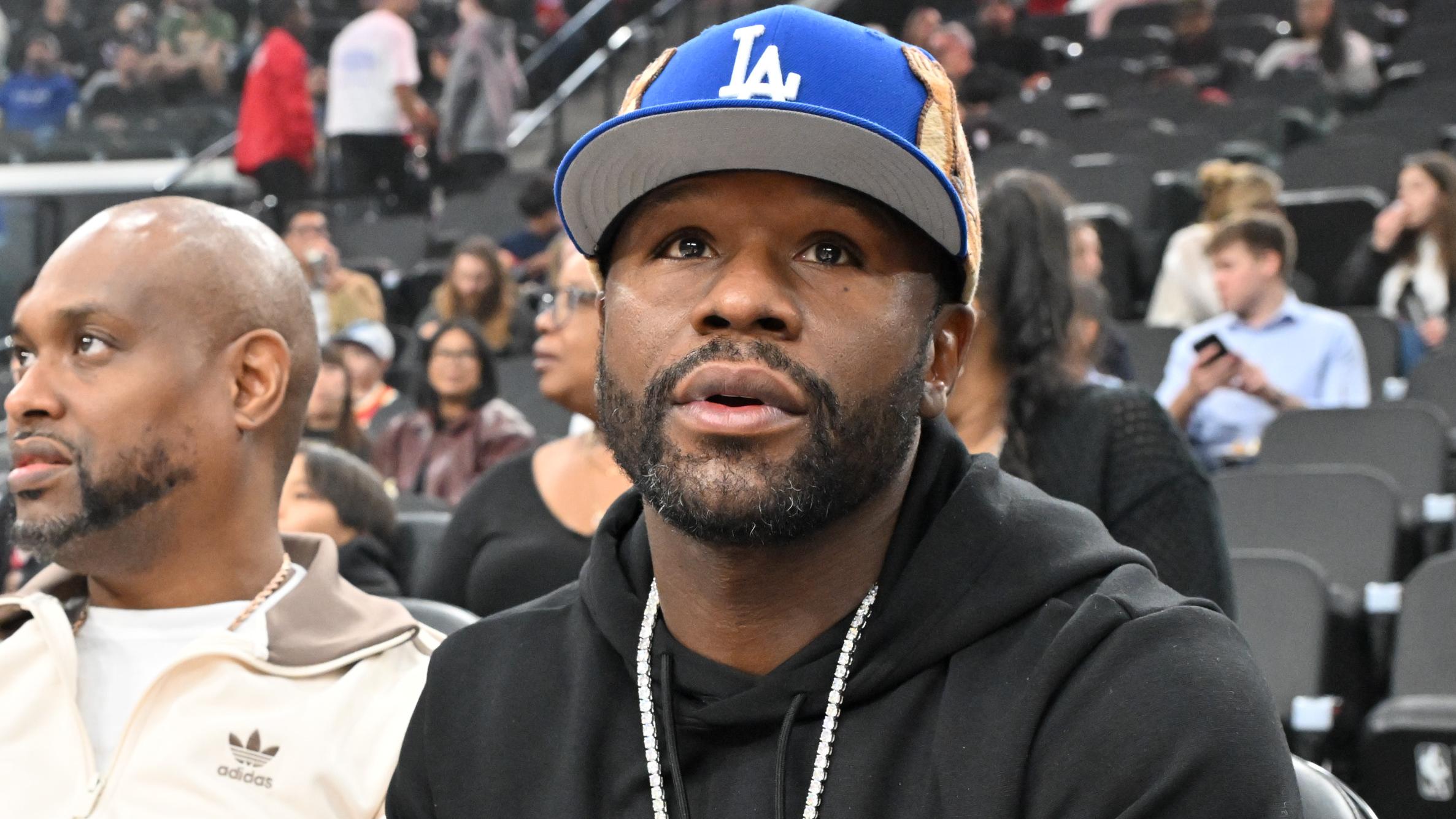 Celebrities At The Los Angeles Clippers Game