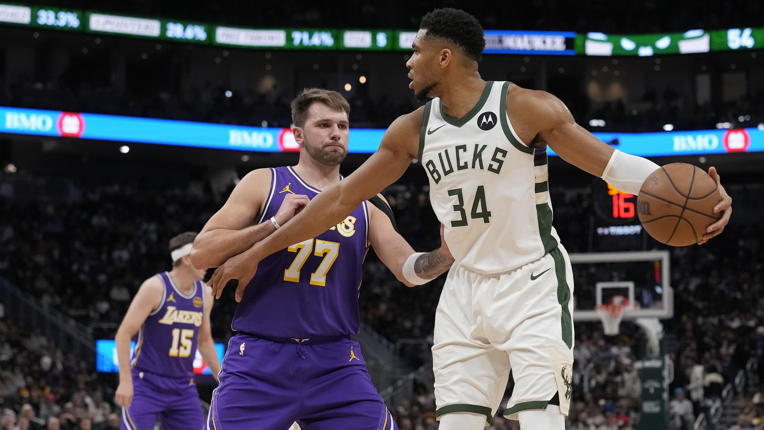 Los Angeles Lakers v Milwaukee Bucks