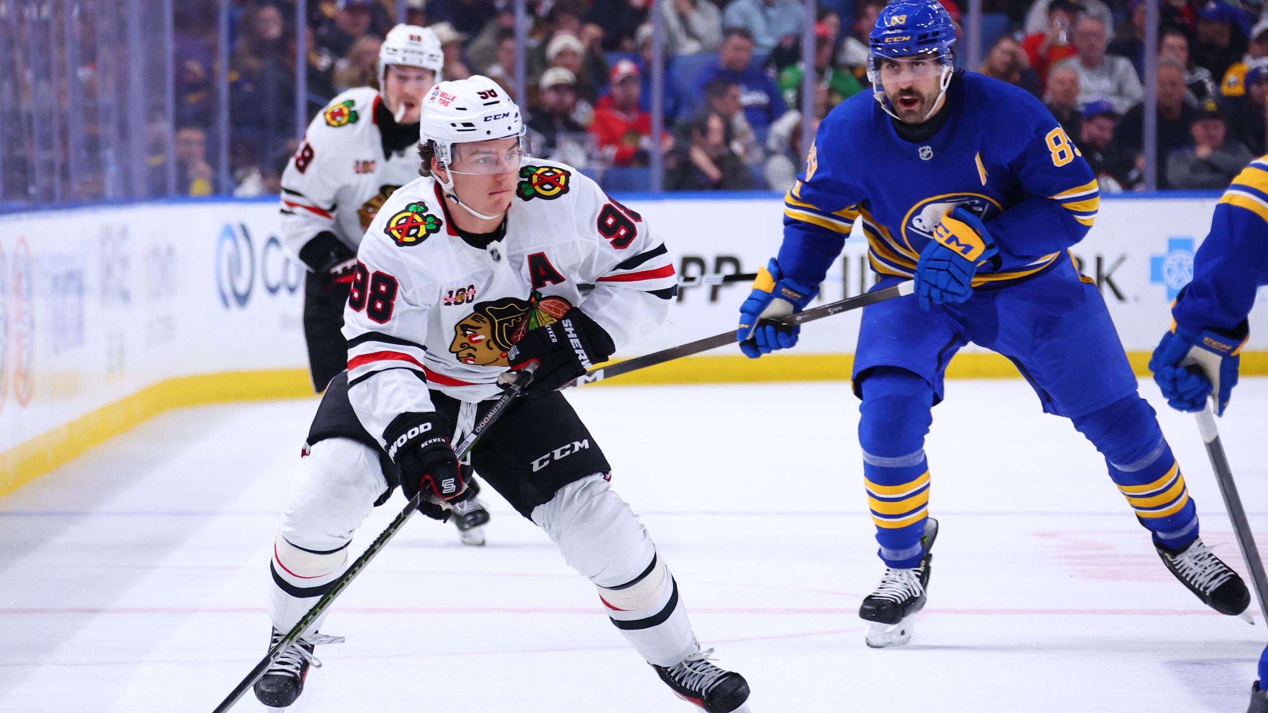 Chicago Blackhawks v Buffalo Sabres Chicago Blackhawks v Buffalo Sabres