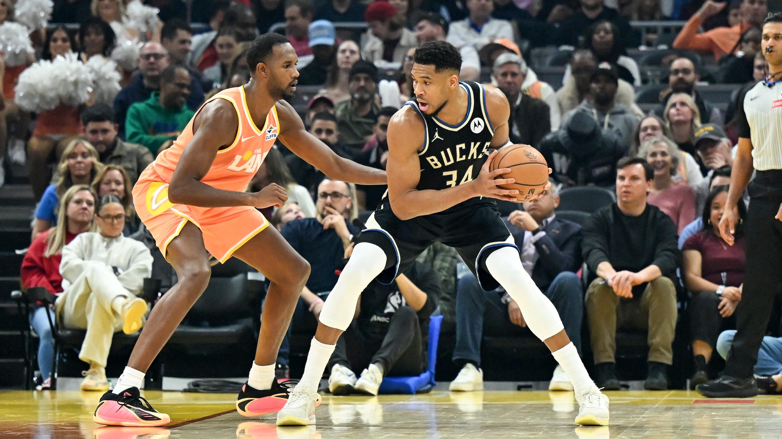 Milwaukee Bucks v Cleveland Cavaliers Milwaukee Bucks v Cleveland Cavaliers