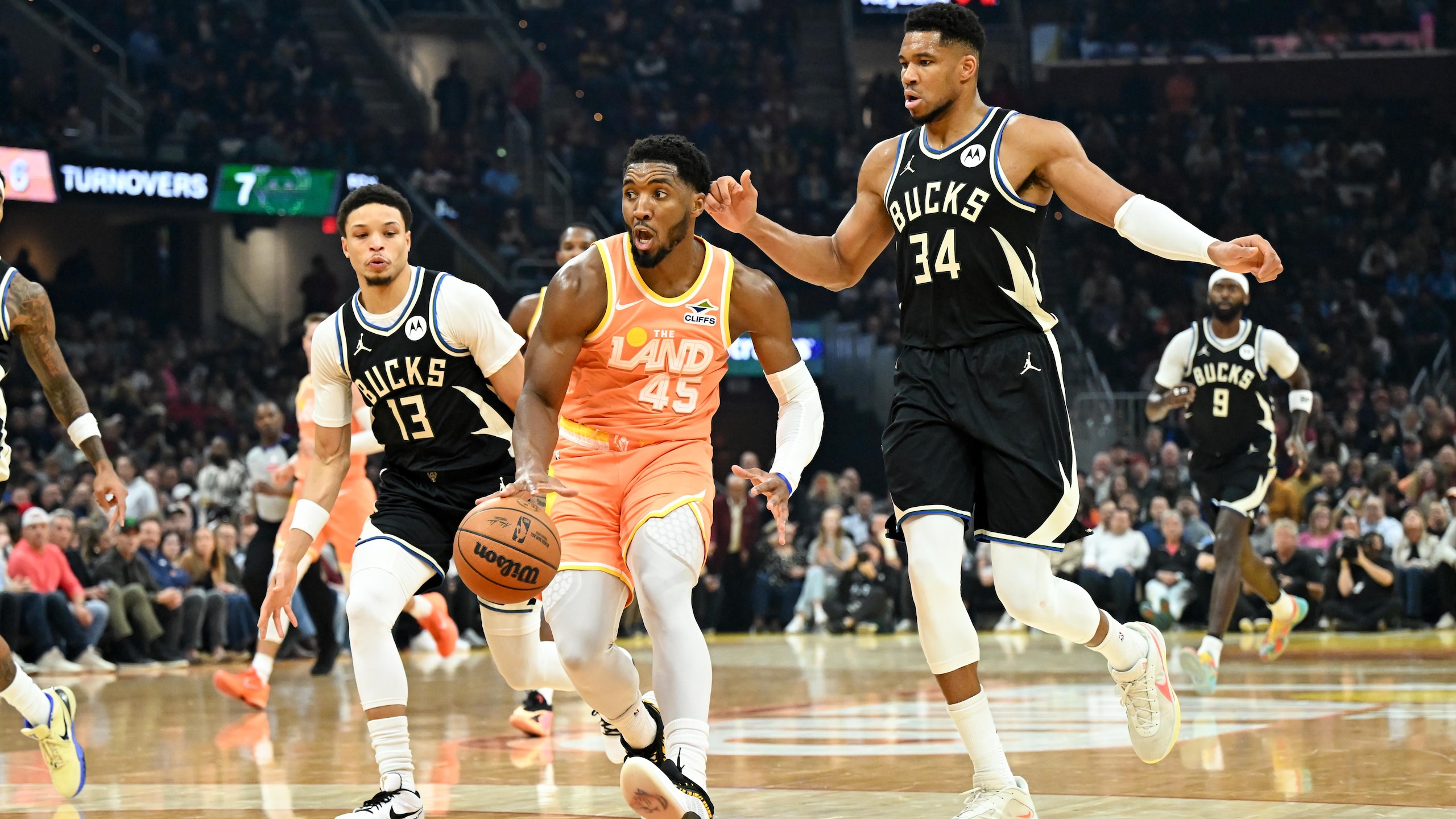 Milwaukee Bucks v Cleveland Cavaliers