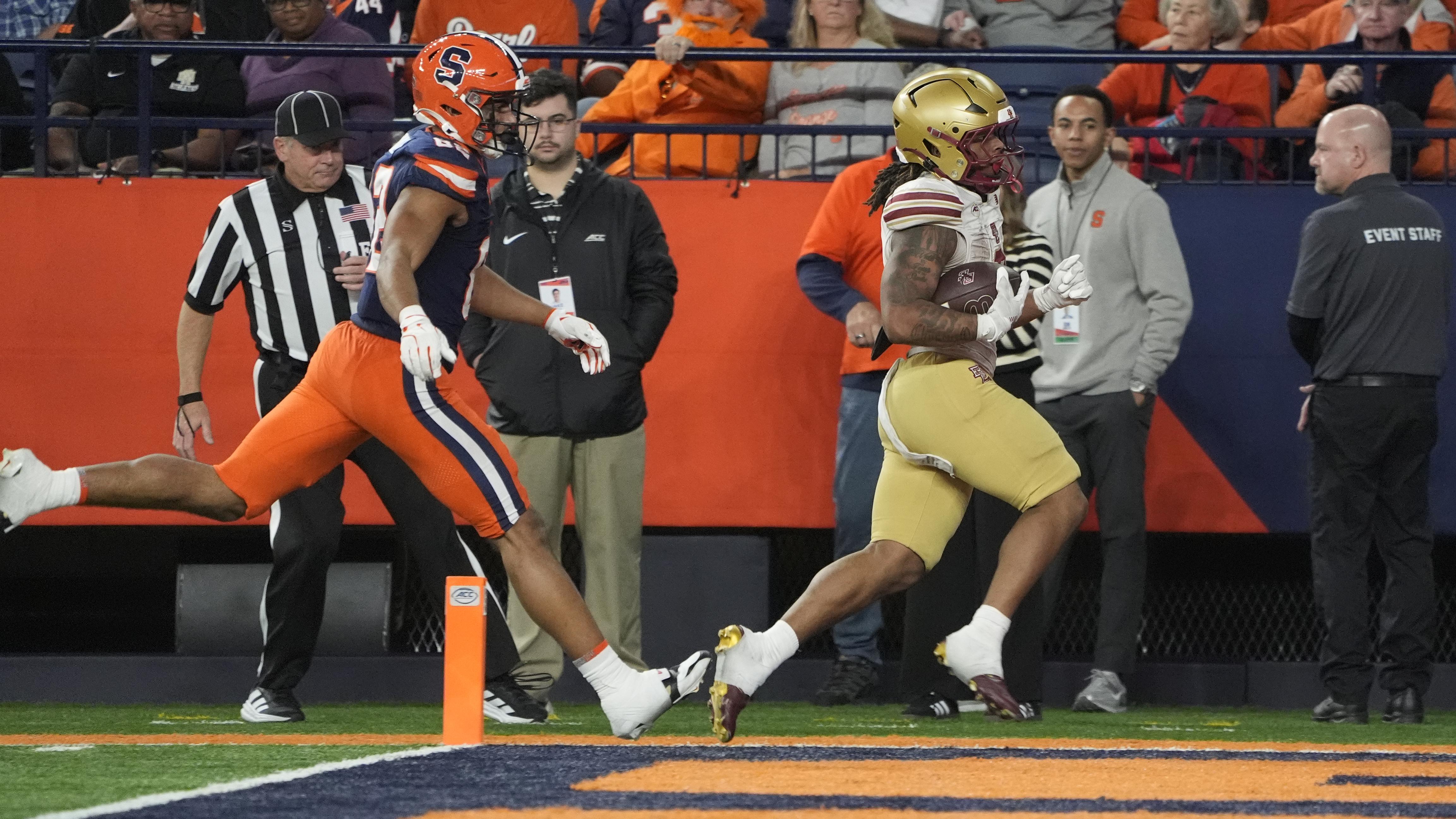 COLLEGE FOOTBALL: NOV 29 Boston College at Syracuse