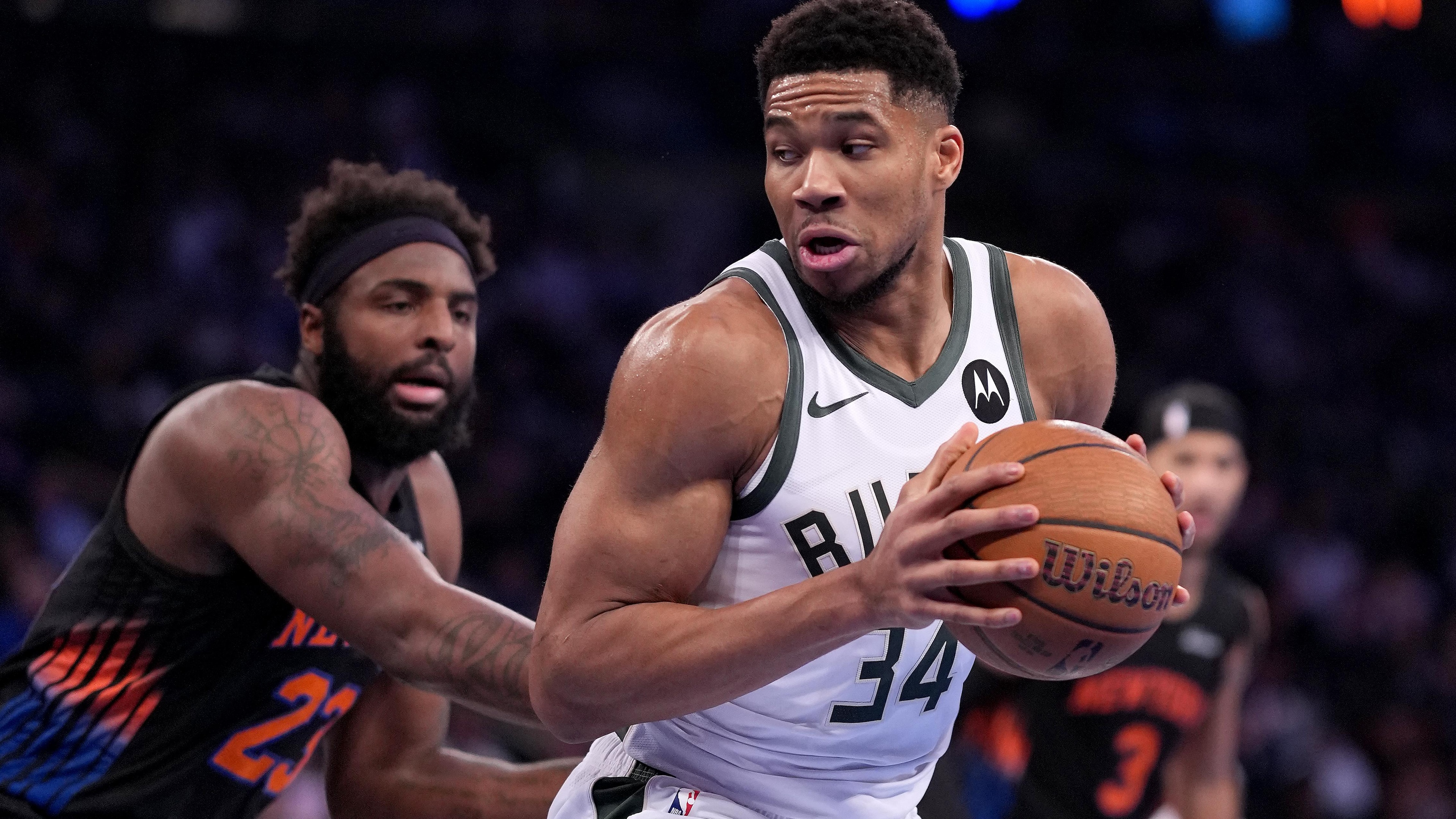 Milwaukee Bucks v New York Knicks Milwaukee Bucks v New York Knicks