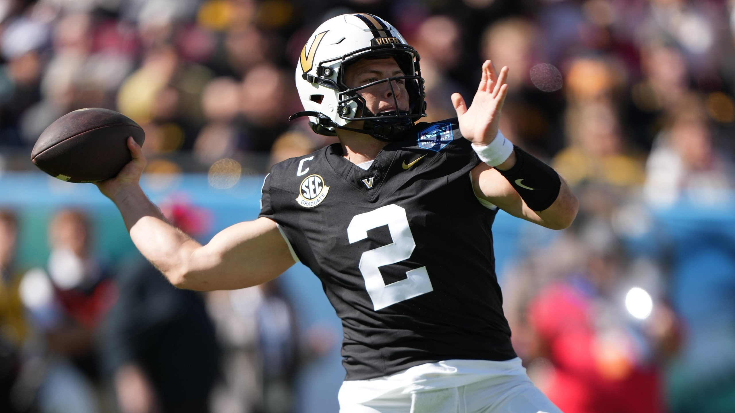 COLLEGE FOOTBALL: DEC 31 ReliaQuest Bowl Iowa vs Vanderbilt COLLEGE FOOTBALL: DEC 31 ReliaQuest Bowl Iowa vs Vanderbilt