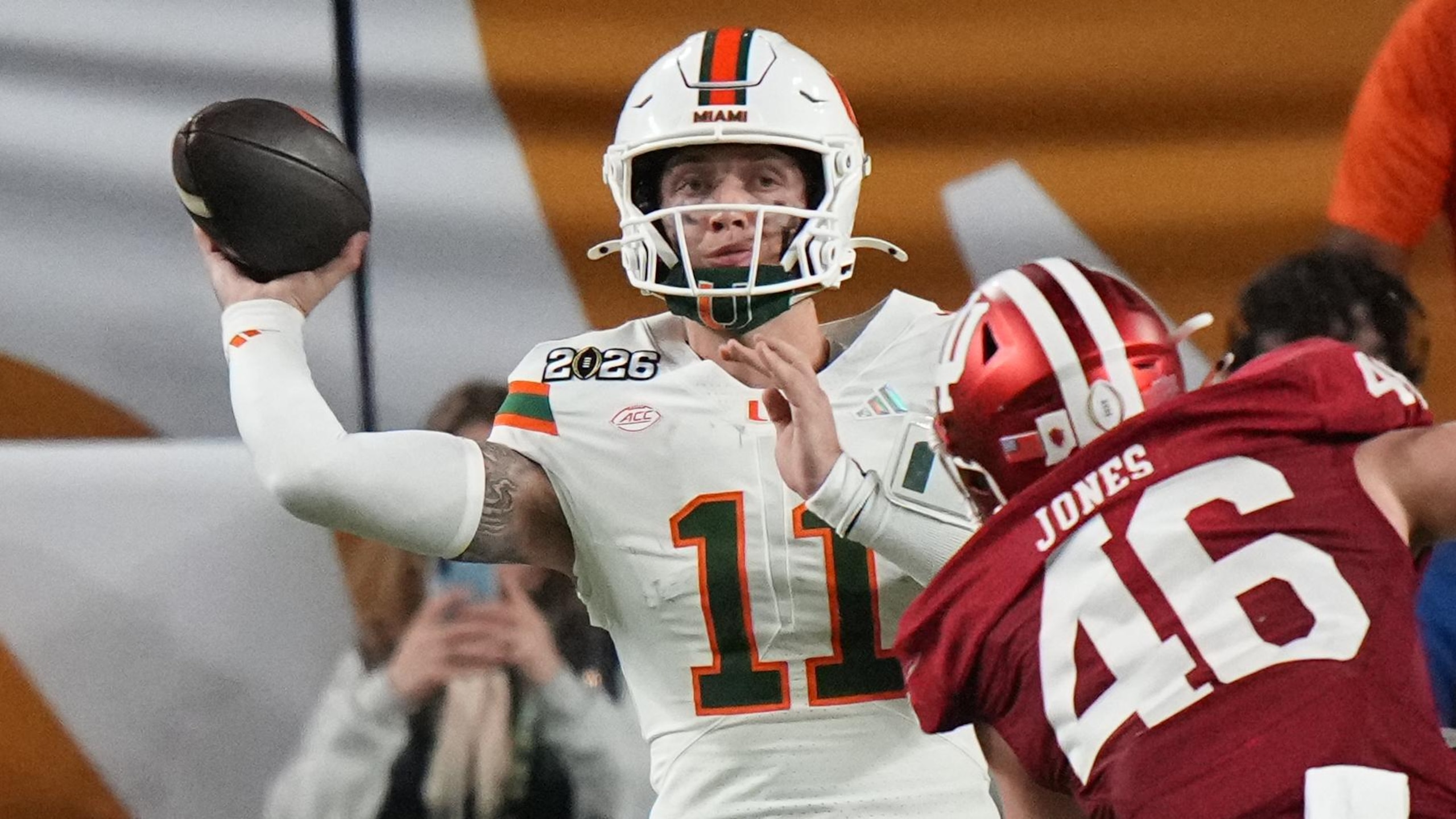 COLLEGE FOOTBALL: JAN 19 College Football Playoff National Championship Presented by AT&T Indiana vs Miami