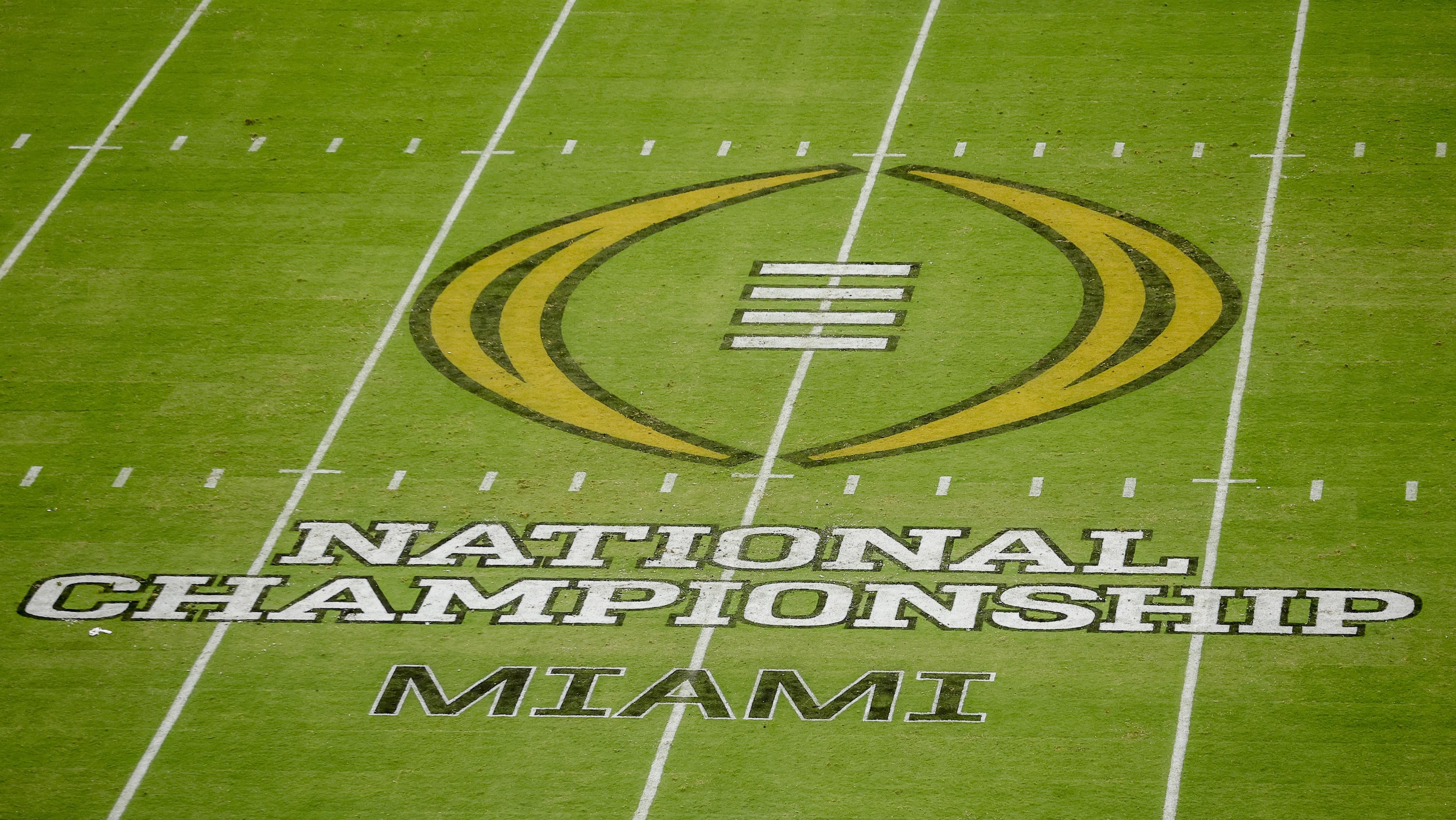 COLLEGE FOOTBALL: JAN 19 College Football Playoff National Championship Presented by AT&T Indiana vs Miami COLLEGE FOOTBALL: JAN 19 College Football Playoff National Championship Presented by AT&T Indiana vs Miami