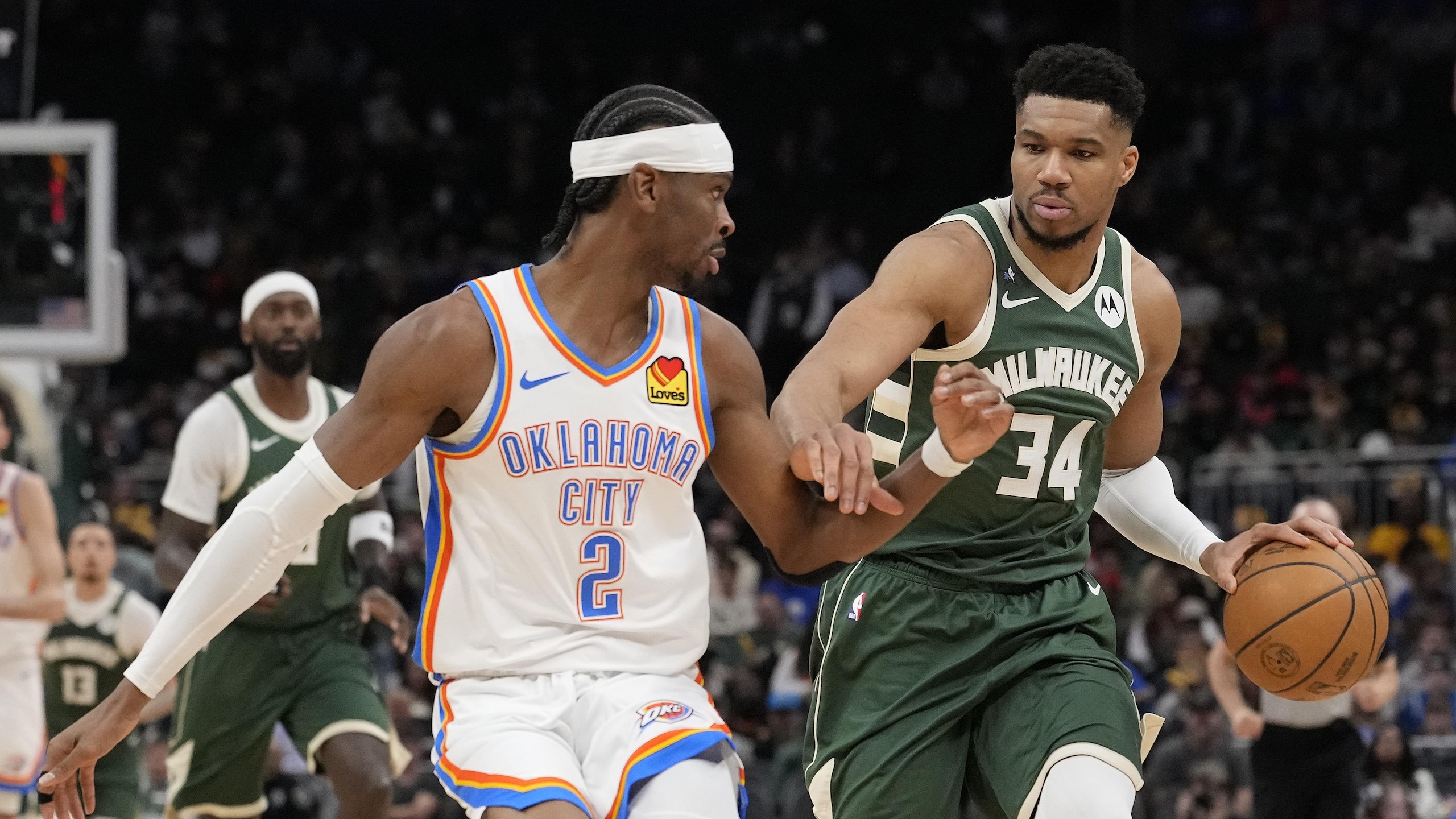 Oklahoma City Thunder v Milwaukee Bucks
