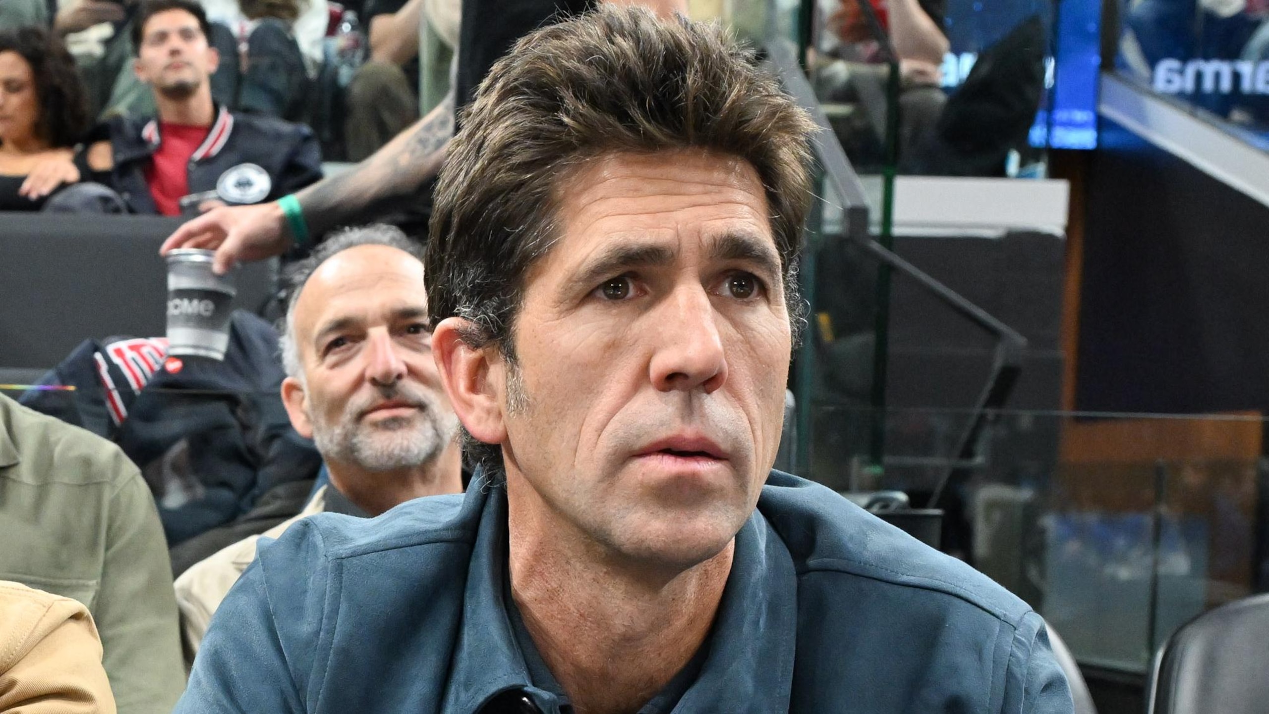Celebrities At The Los Angeles Clippers Game