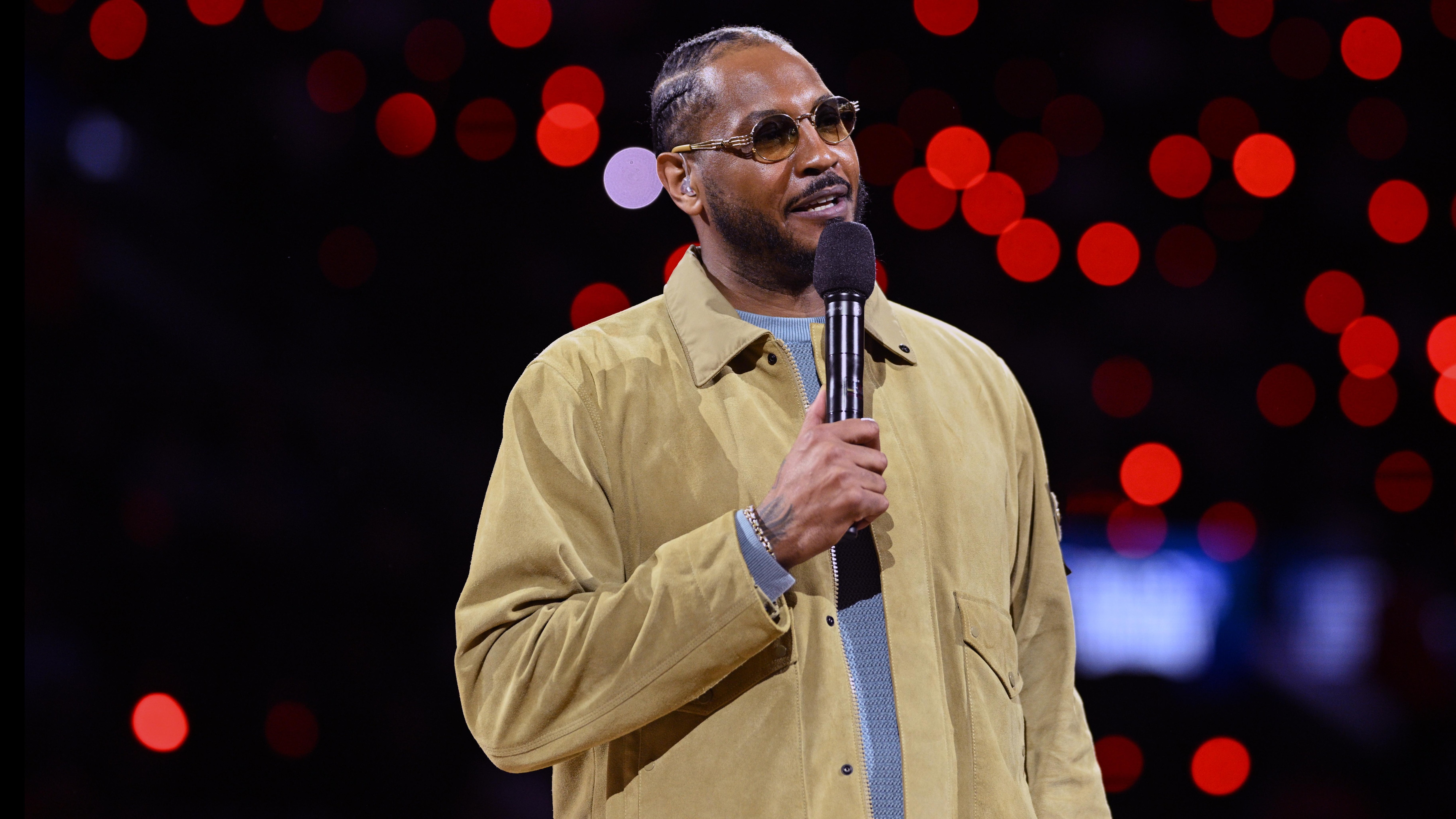 NBA Legend Carmelo Anthony Talks Knicks, LeBron James, Playoffs, Syracuse and More in B/R Interview