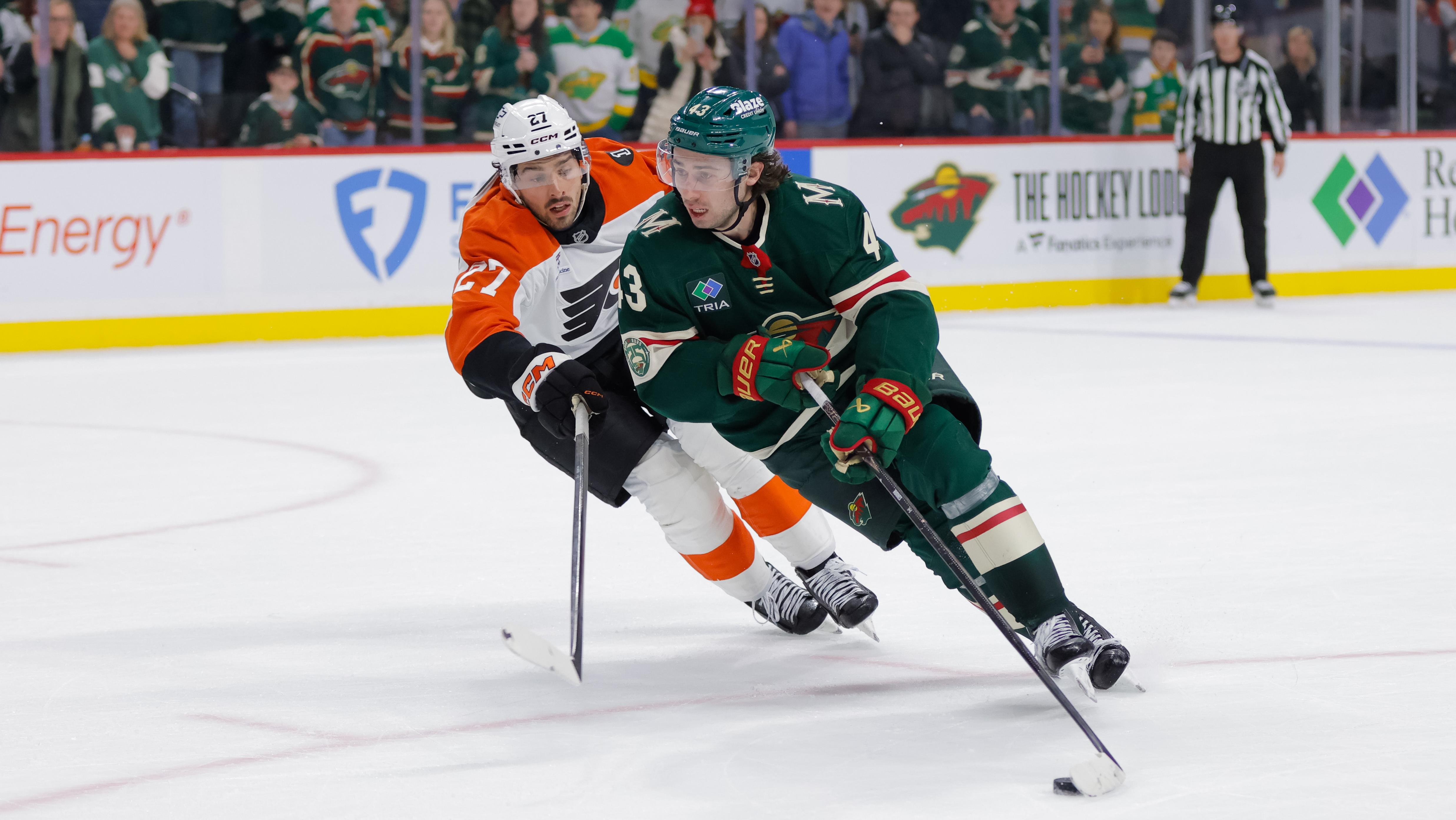NHL: MAR 12 Flyers at Wild NHL: MAR 12 Flyers at Wild