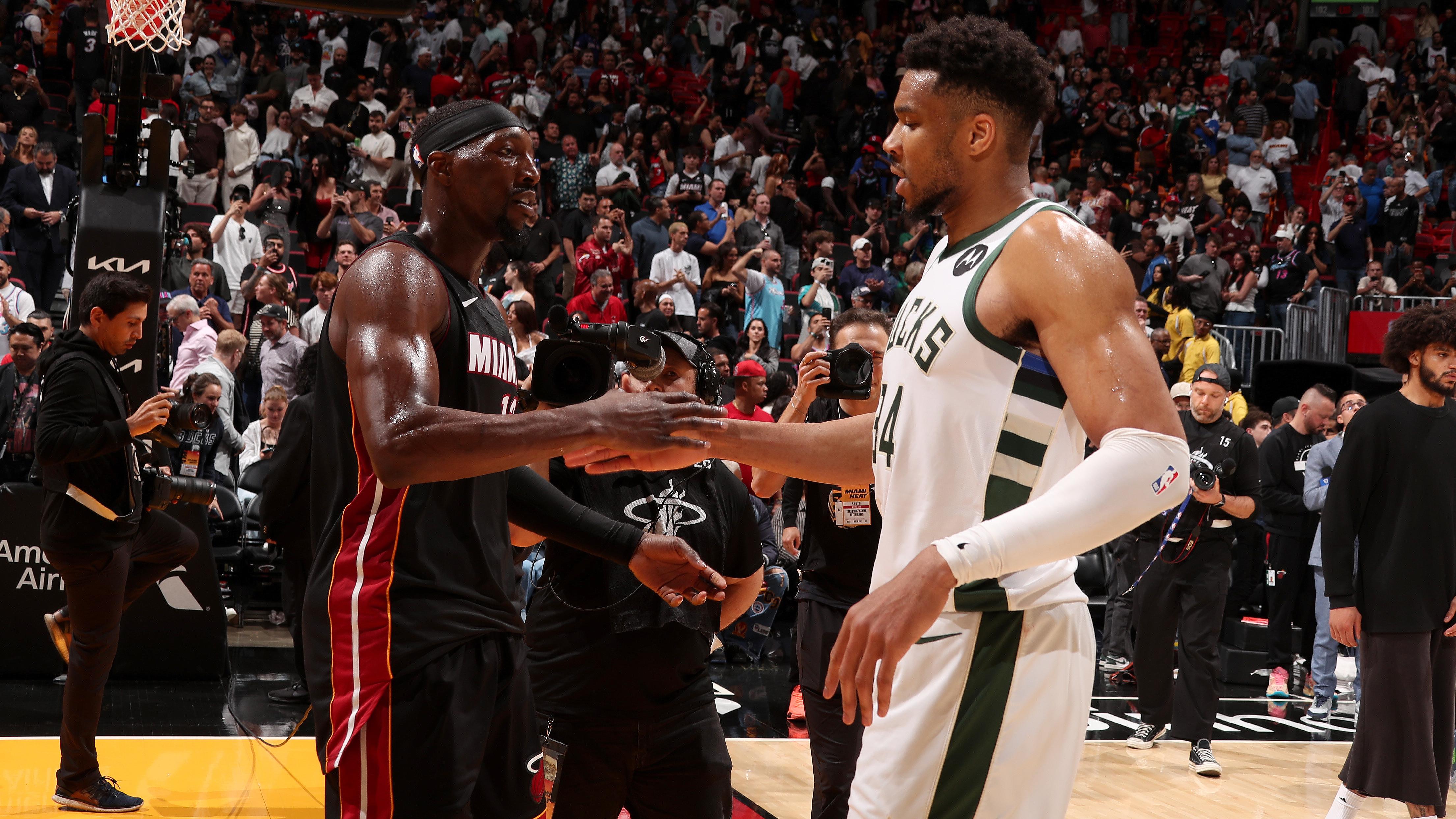 Milwaukee Bucks v Miami Heat